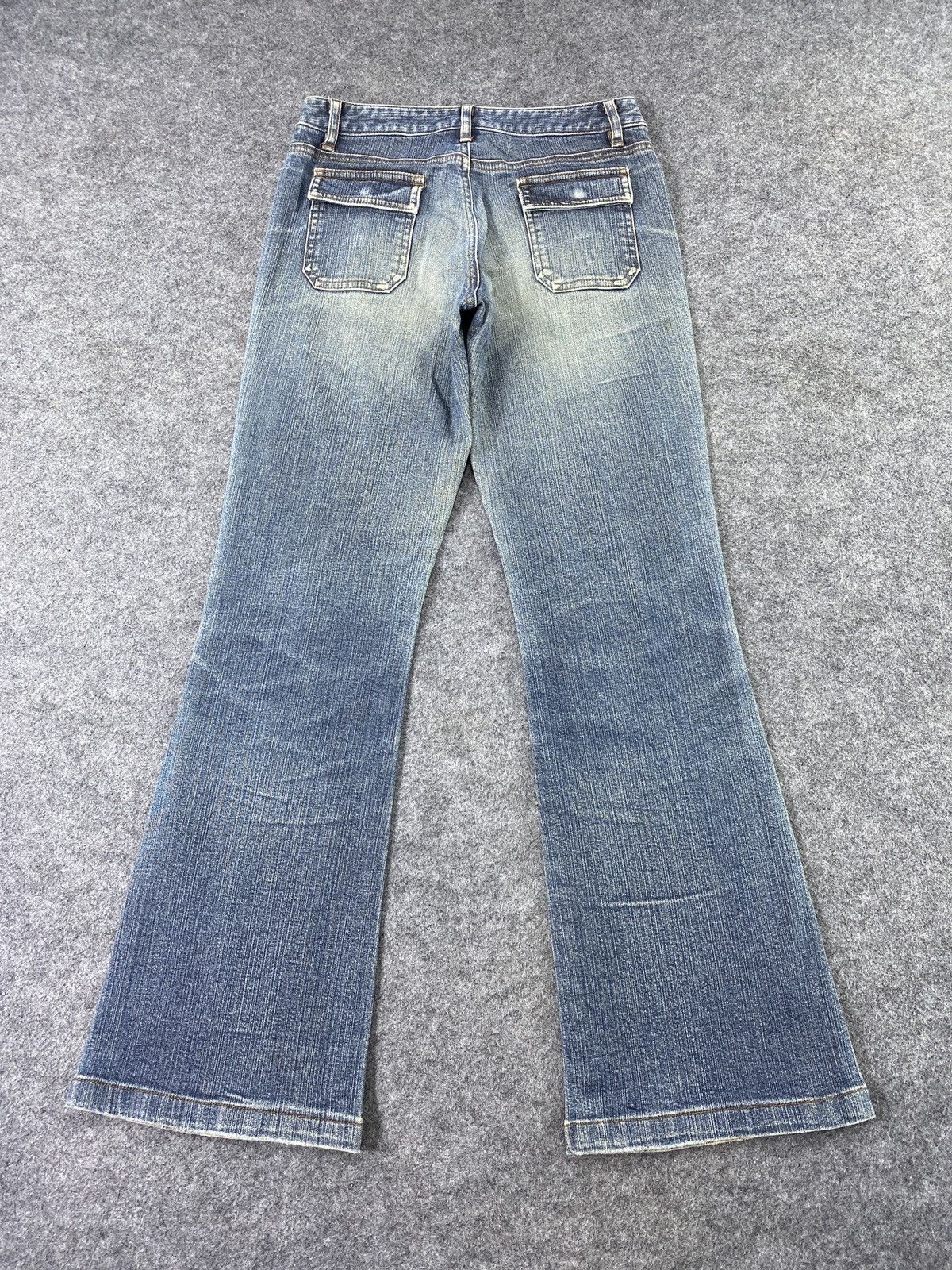 If Six Was Nine Japanese Brand Fanfasione Wash jeans - J1123 Size US 27 - 5 Thumbnail