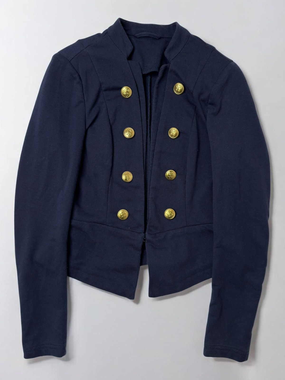 Japanese Brand Women's Military Jacket Y2K Napoleon Gothic Slim
