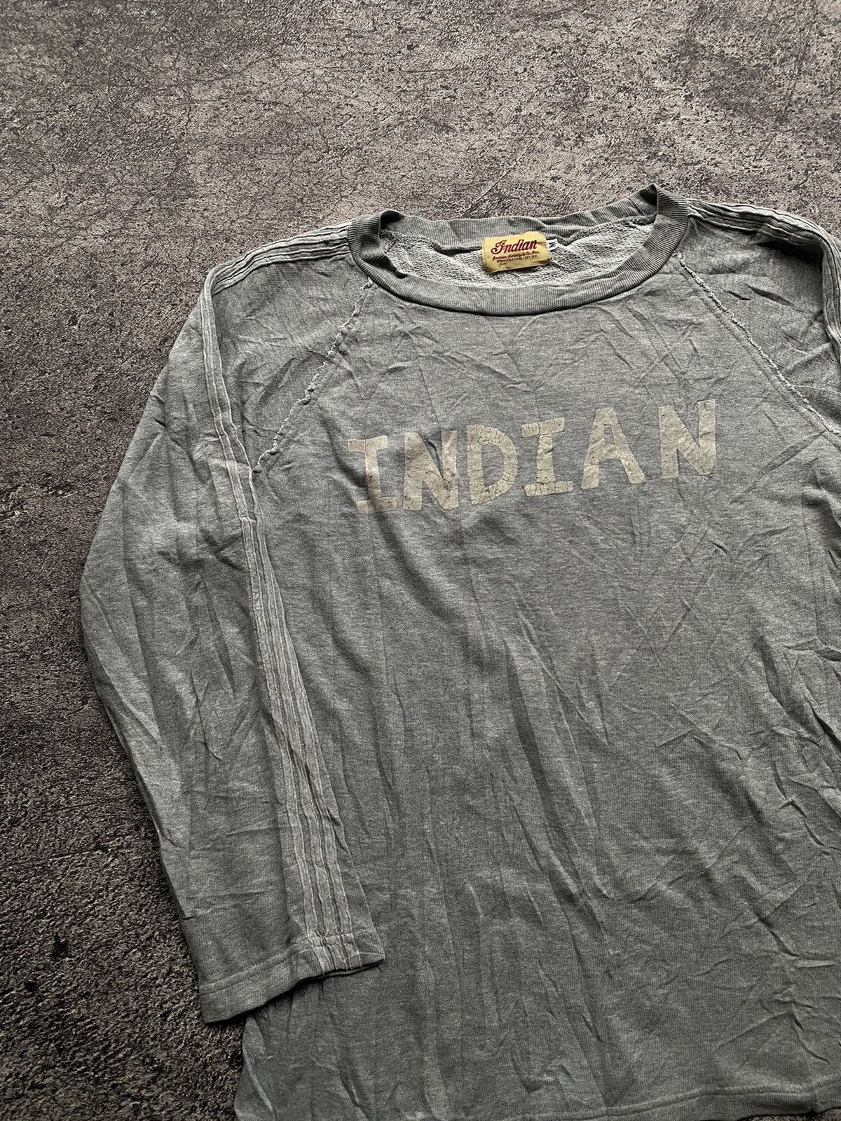 Hysteric Glamour × If Six Was Nine × Japanese Brand Vintage Y2k Indian Motorcyle ifsixwasnine longsleeve Size US M / EU 48-50 / 2 - 2 Thumbnail