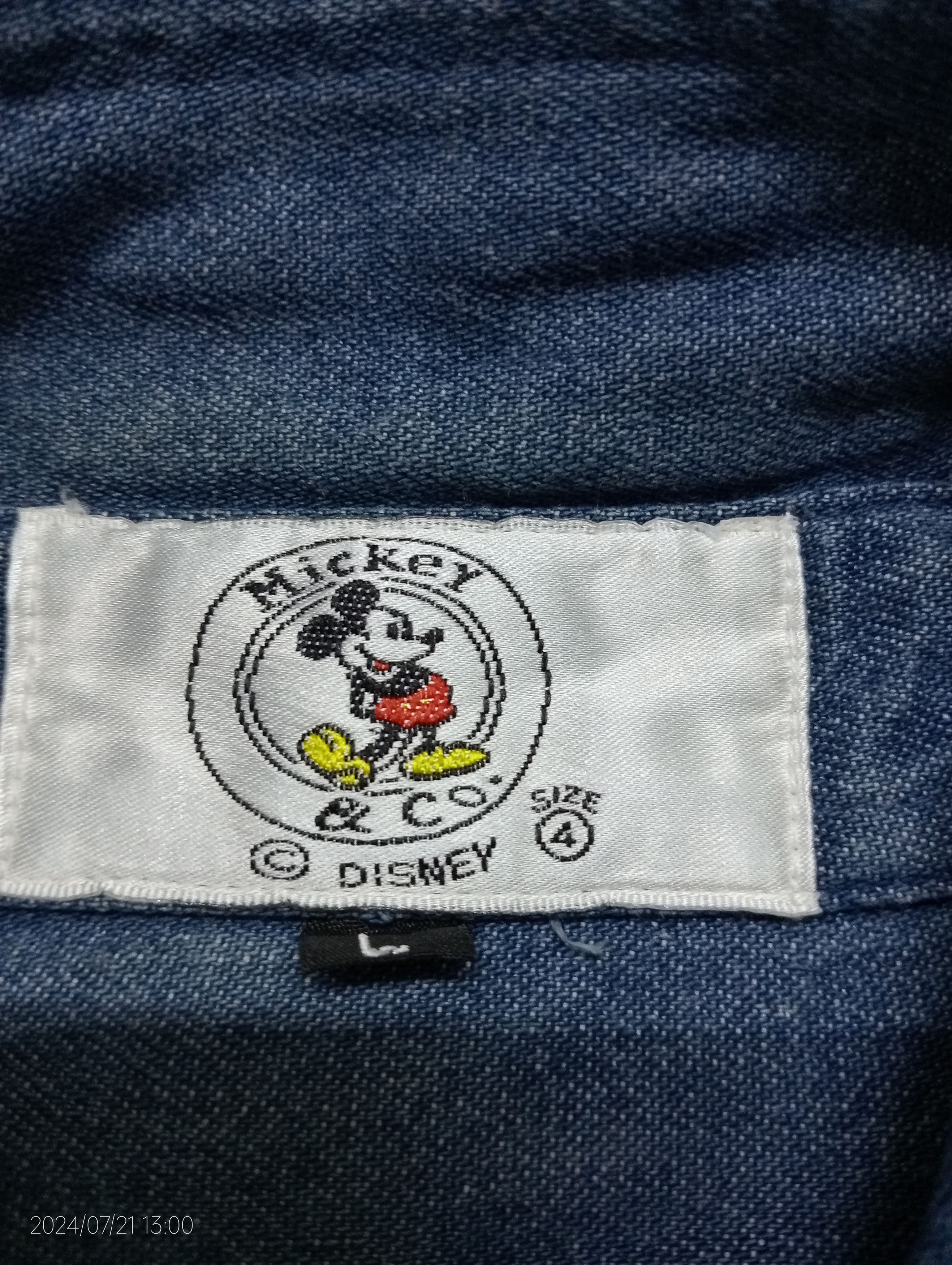 Mickey & Co. Vintage '90s Embroidery Mickey & Co. Button Down L/S Shirts Size US L / EU 52-54 / 3 - 3 Thumbnail