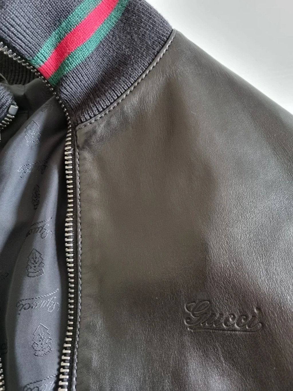 Gucci Black Gucci leather jacket Size US M / EU 48-50 / 2 - 9 Thumbnail