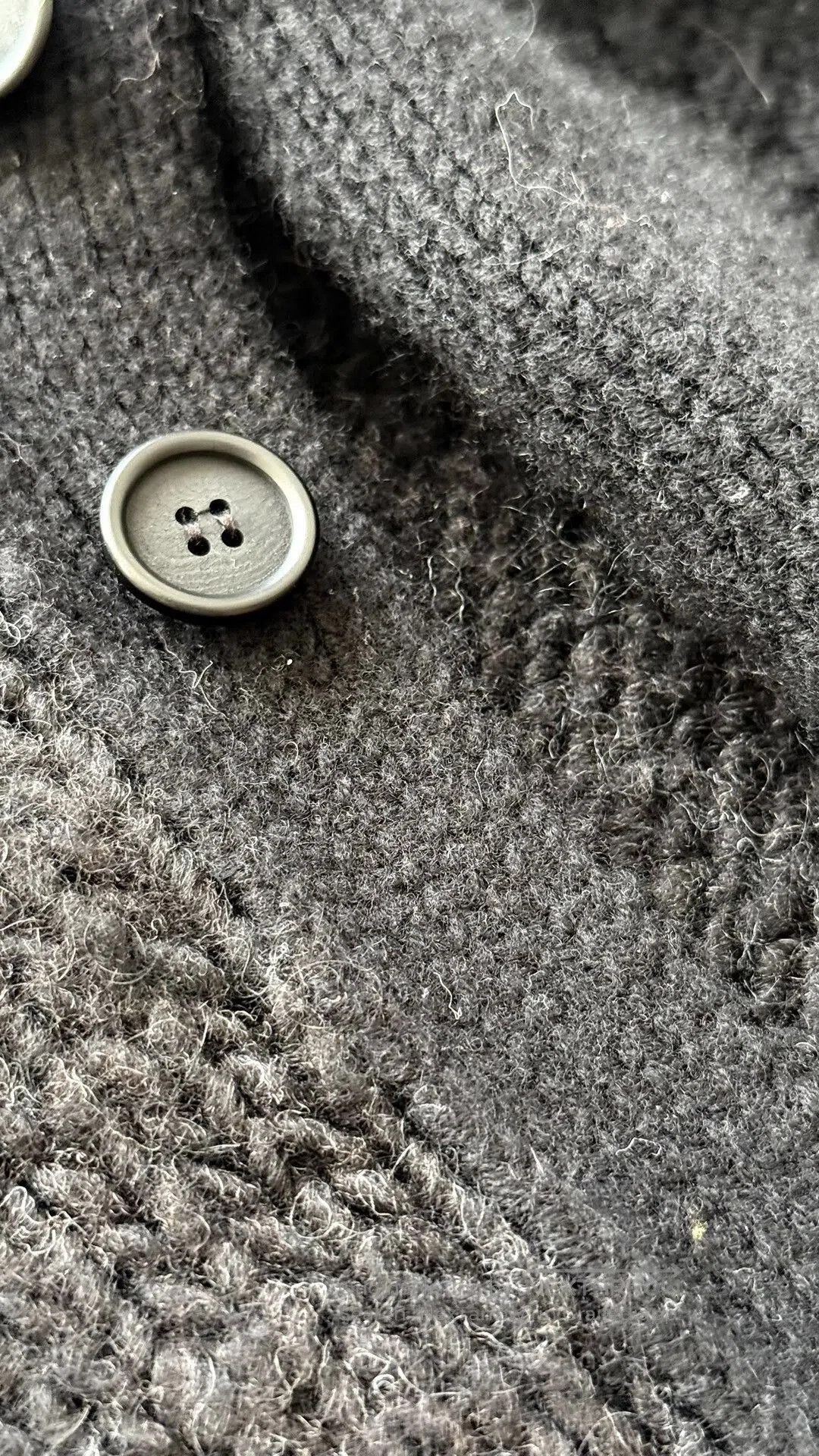Yohji Yamamoto Yohji Yamamoto Wool Asymmetrical Sweater Coat. Size US M / EU 48-50 / 2 - 8 Thumbnail