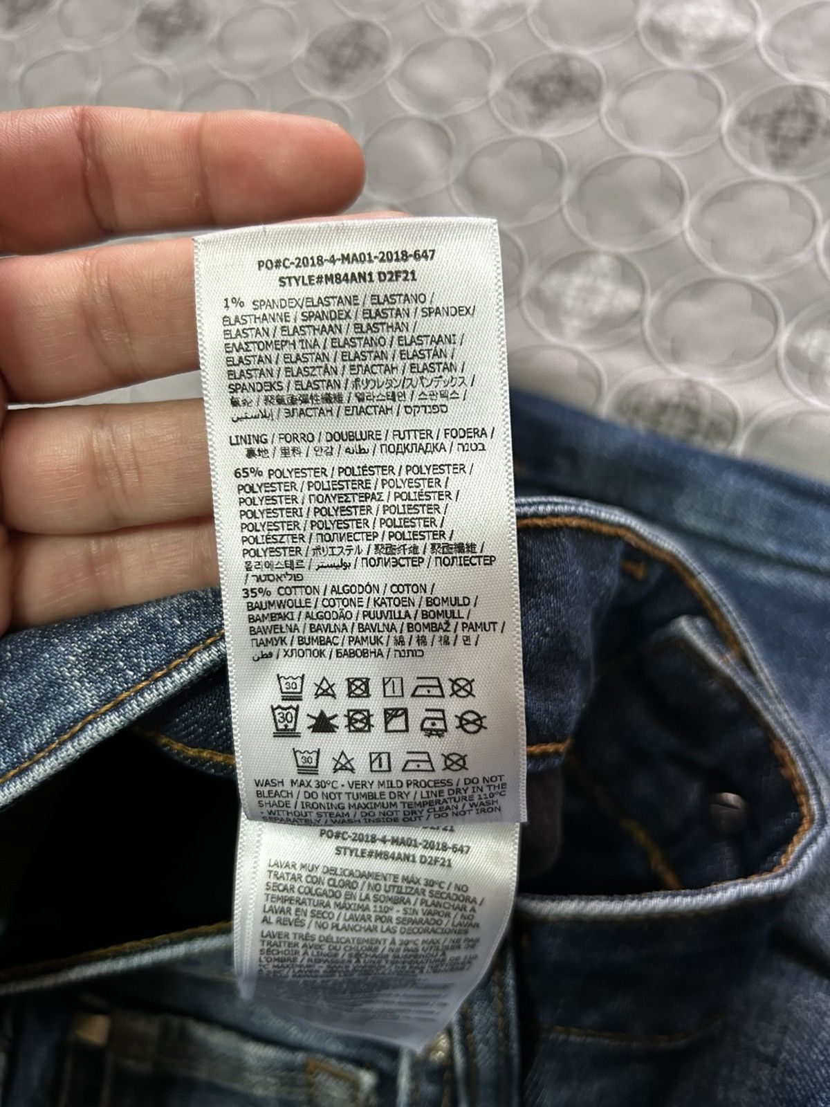 Guess Authentic Guess Los Angeles Miami Super Skinny Jeans Size US 33 - 5 Thumbnail