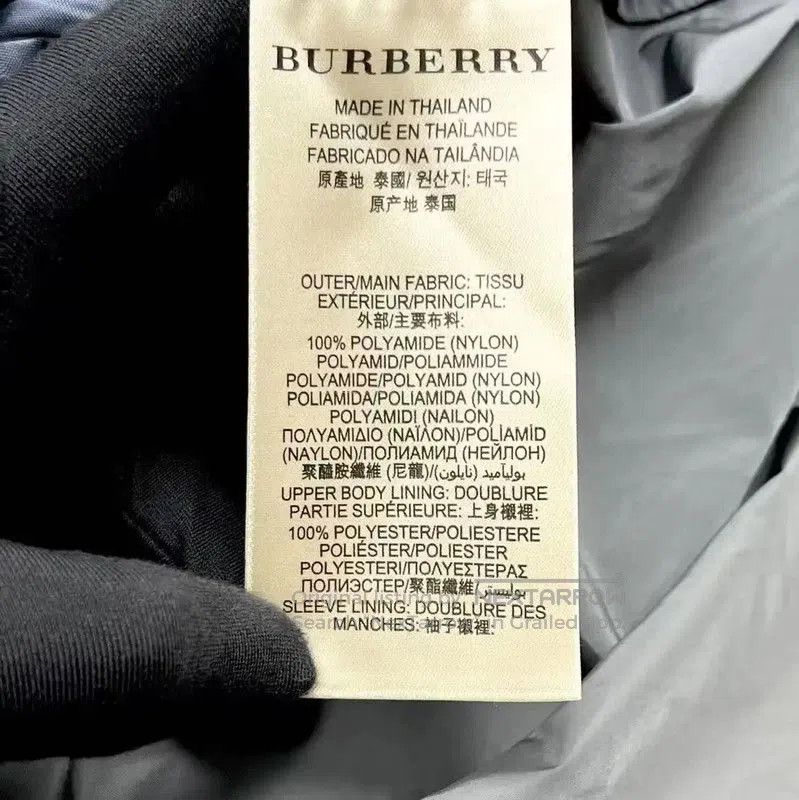 Burberry Burberry Grey Mid-Length Nylon Trench Coat. Size M / US 6-8 / IT 42-44 - 5 Thumbnail