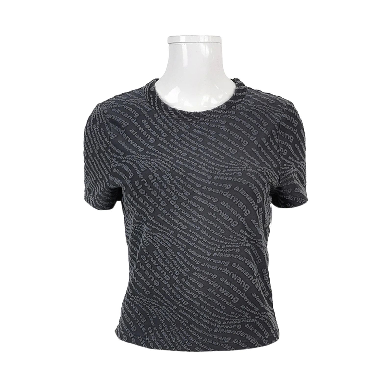 Alexander Wang Alexander Wang Logo Print Short Sleeve T-Shirt Size M Size M / US 6-8 / IT 42-44 - 1 Thumbnail