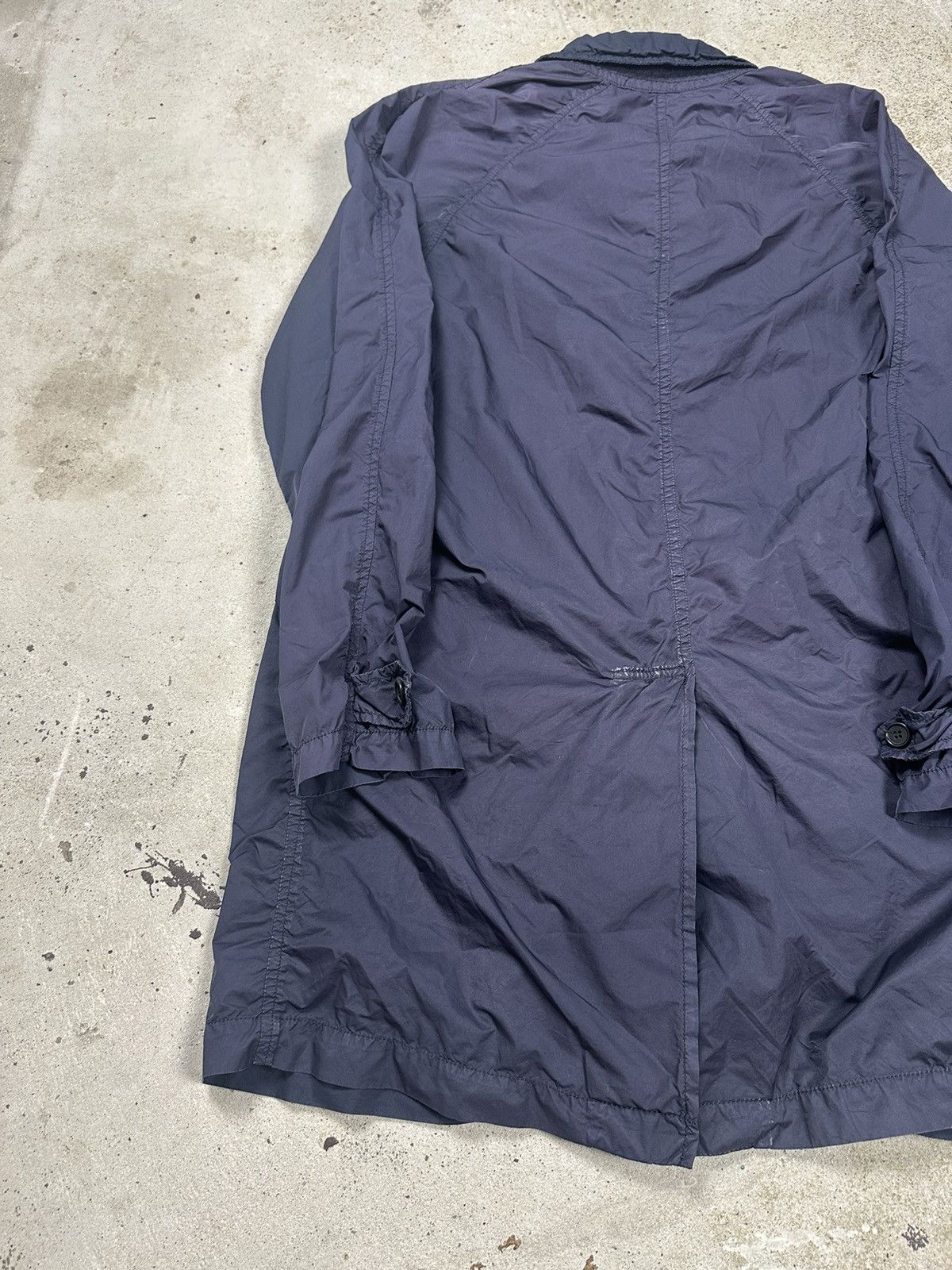Aspesi Aspesi Navy Rain Coat Light Jacket Size US M / EU 48-50 / 2 - 13 Thumbnail