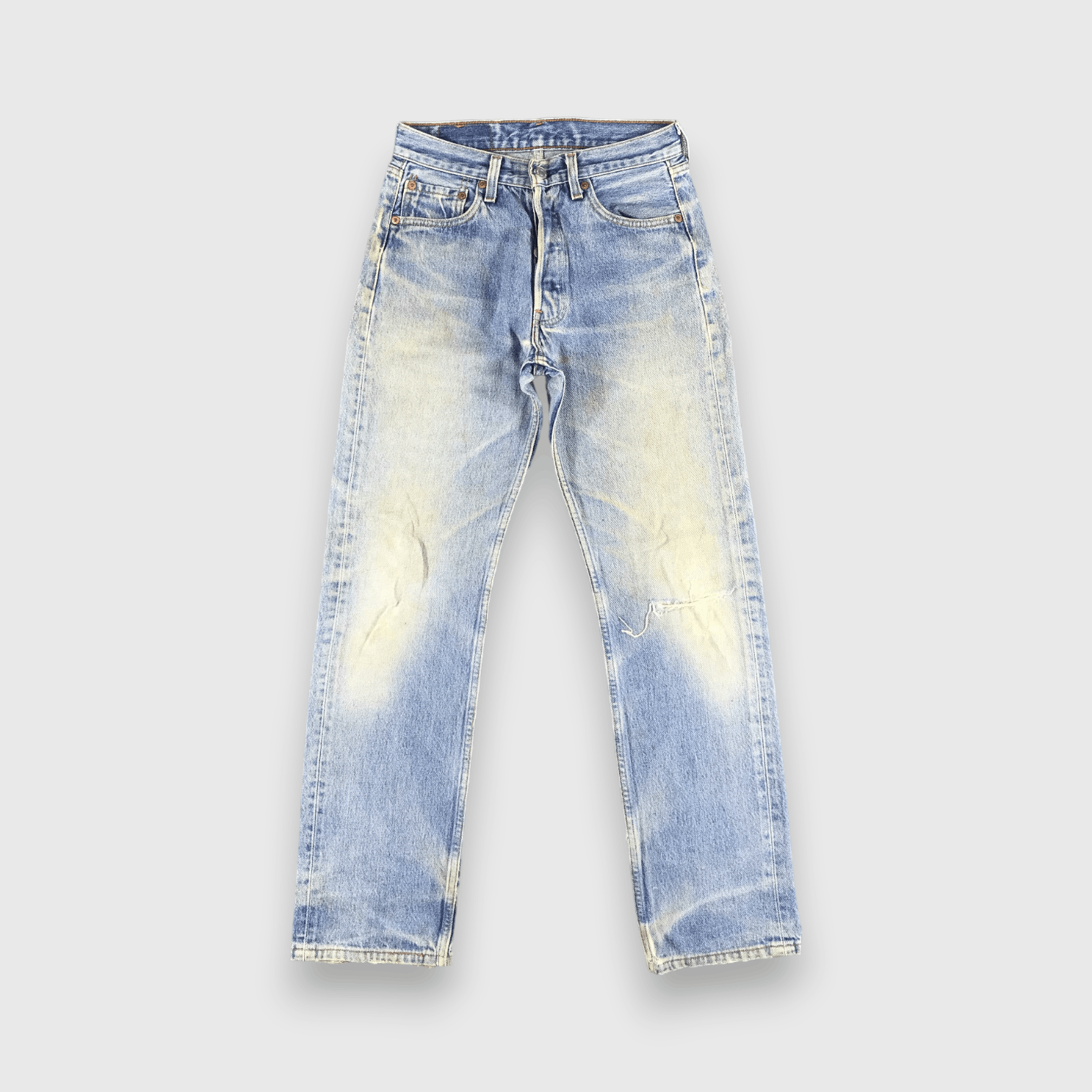 Levi's Vintage 90s Light Wash Levis 501 Jeans-J1451 Size US 28 / EU 44 - 1 Thumbnail
