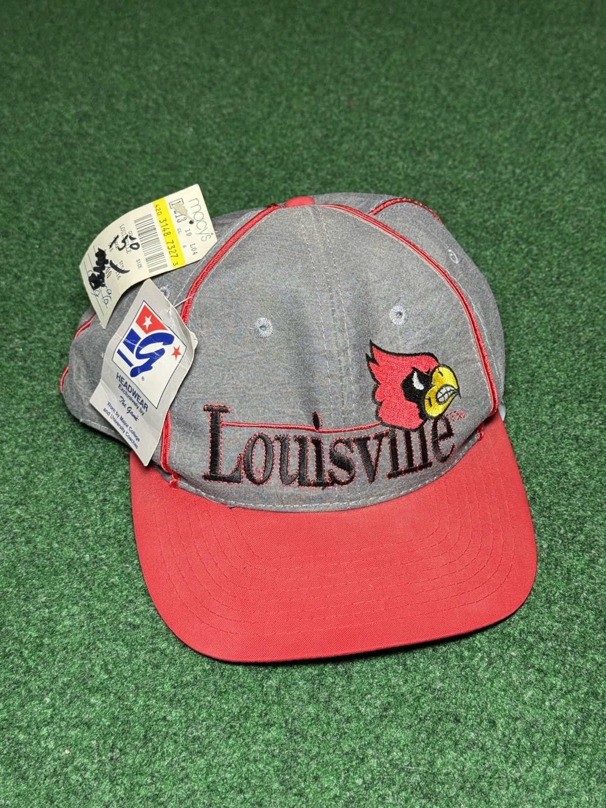 The Game Vintage Louisville Cardinals College NCAA 90s Snapback Hat Size ONE SIZE - 1 Thumbnail