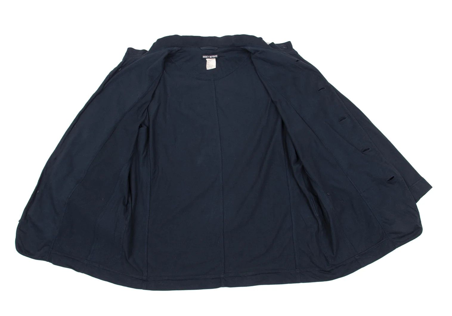 Issey Miyake Cotton Mao Collar Jacket in Navy Size M Size US M / EU 48-50 / 2 - 11 Thumbnail