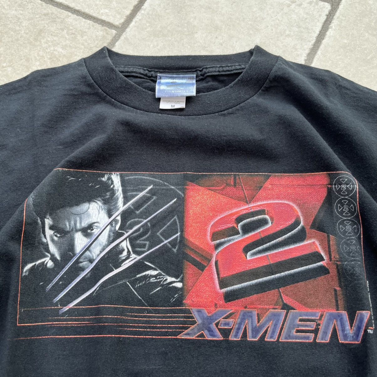 Vintage 2003 Hugh Jackman Wolverine X Men 2 movie promo tee M Size US M / EU 48-50 / 2 - 2 Thumbnail