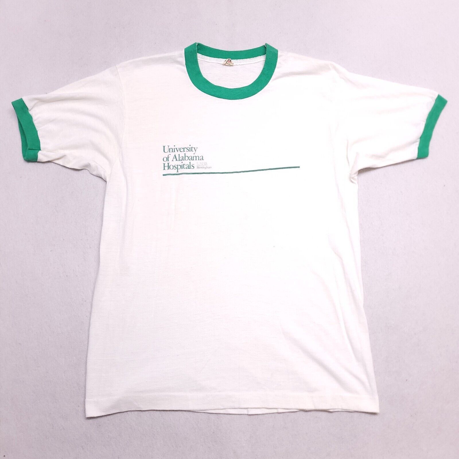 Other Screen Star Casual T-Shirt Adult Mens Size Large White Green Size US L / EU 52-54 / 3 - 2 Thumbnail