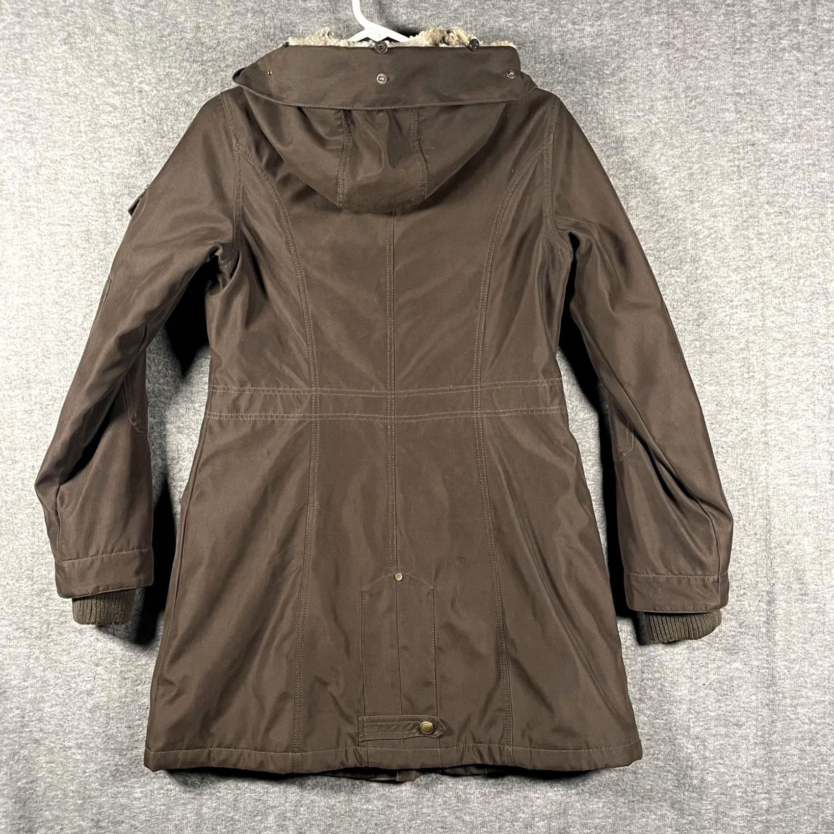 Madison VINTAGE 1 Madison Expedition Coat Womens XS Brown Heritage Collection Faux Fur Parka Size XS / US 0-2 / IT 36-38 - 2 Thumbnail