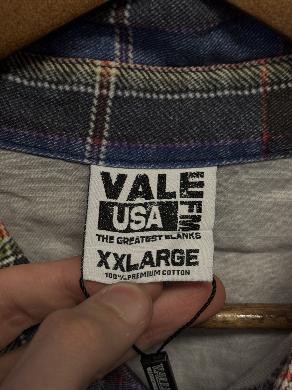 Vale Valley Crystal Flannel Long Sleeve Stones Size XXL (NEW) 💎 Size US XXL / EU 58 / 5 - 7 Thumbnail