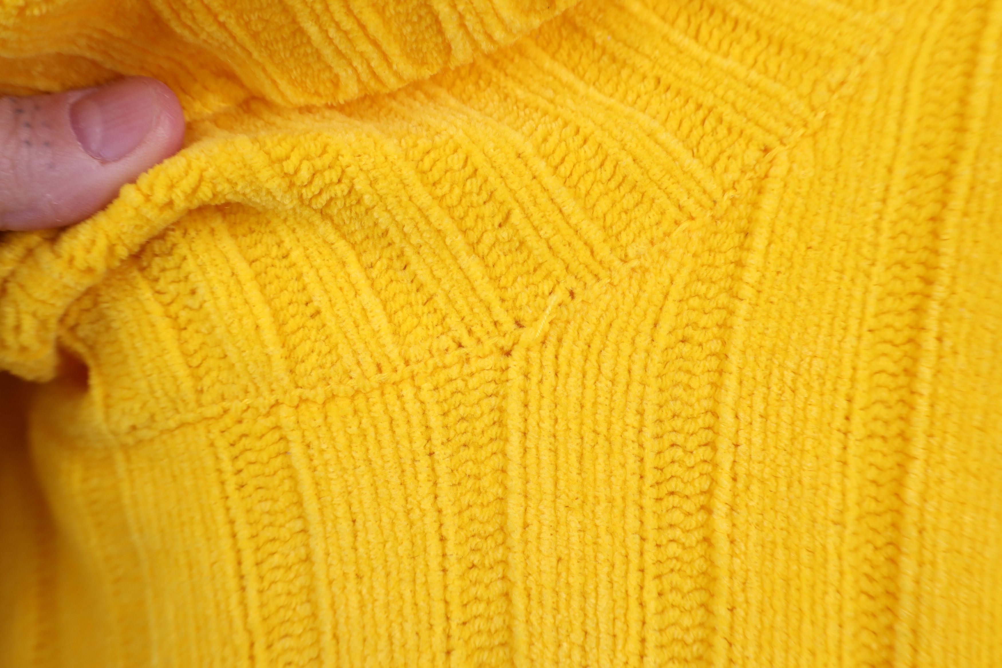 Vintage Vintage 90s Y2K Streetwear Ribbed Knit Turtleneck Sweater Size US M / EU 48-50 / 2 - 4 Thumbnail