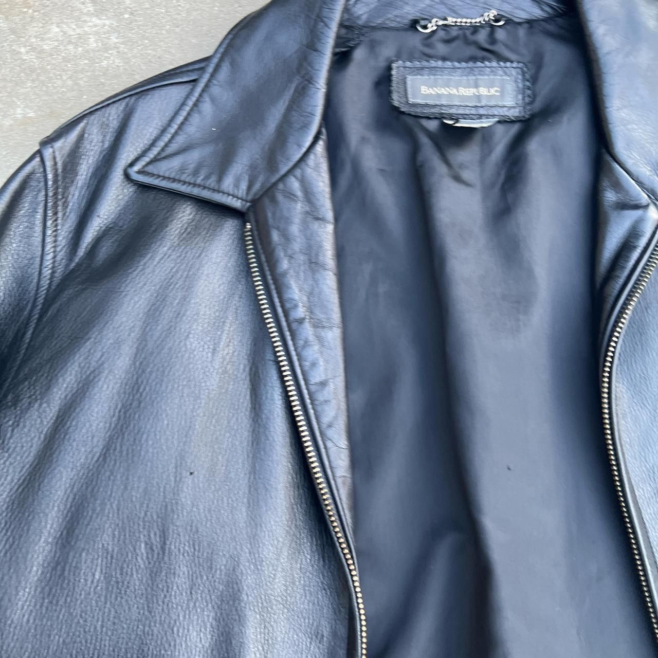 Banana Republic BANANA REPUBLIC GENUINE LEATHER JACKET Size US L / EU 52-54 / 3 - 4 Thumbnail