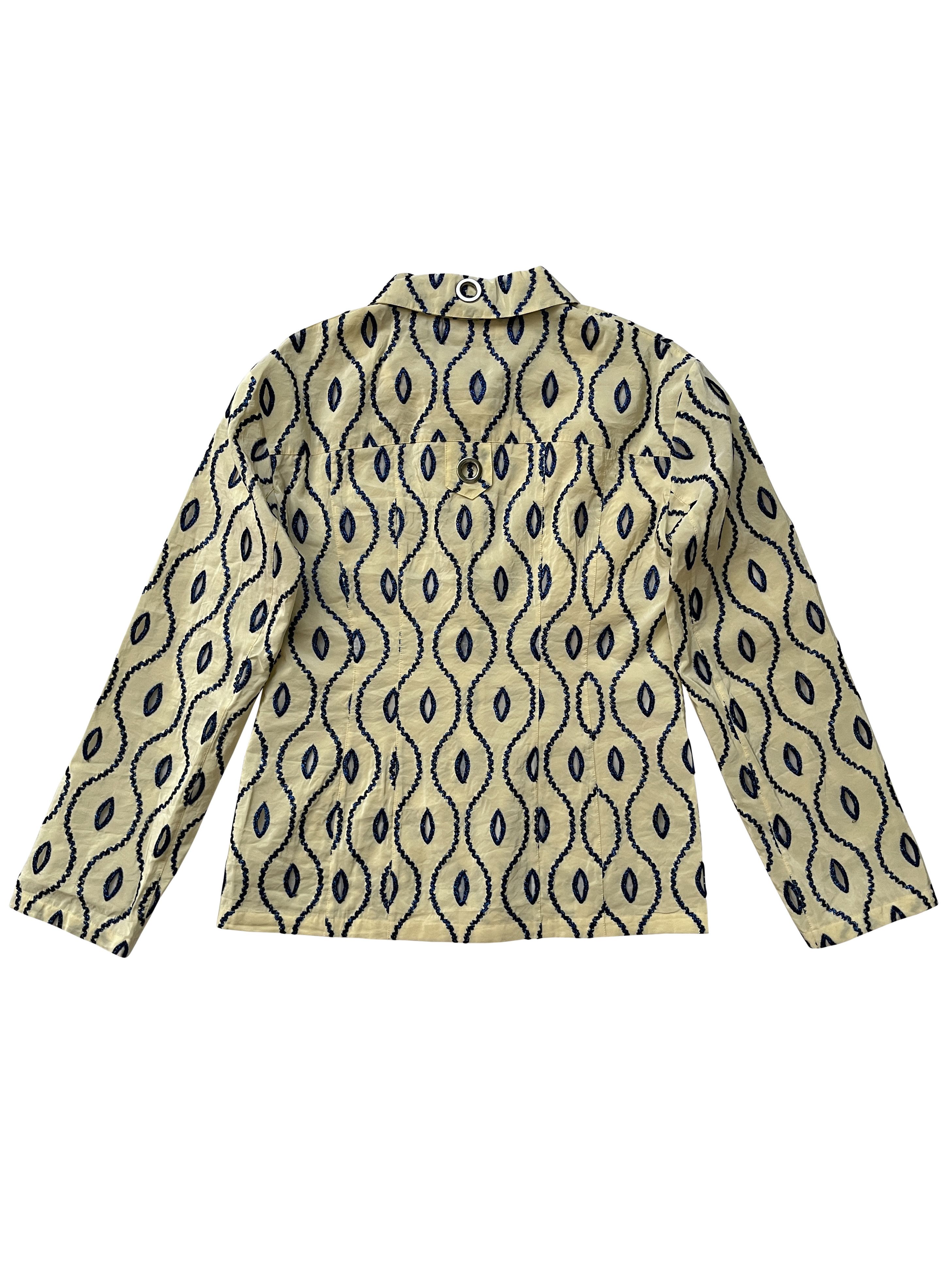 Marni ⚡️QUICK SALE⚡️Marni Cream Eyelet Taffeta Embroidered Jacket Size M / US 6-8 / IT 42-44 - 2 Thumbnail