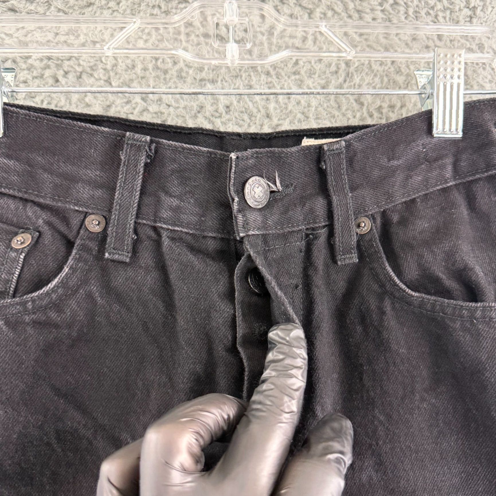 Imogene + Willie Imogene + Willie Henry Jeans Mens 27 Black Denim Selvedge Vidalia Mills USA Made Jeans Size US 27 - 6 Thumbnail