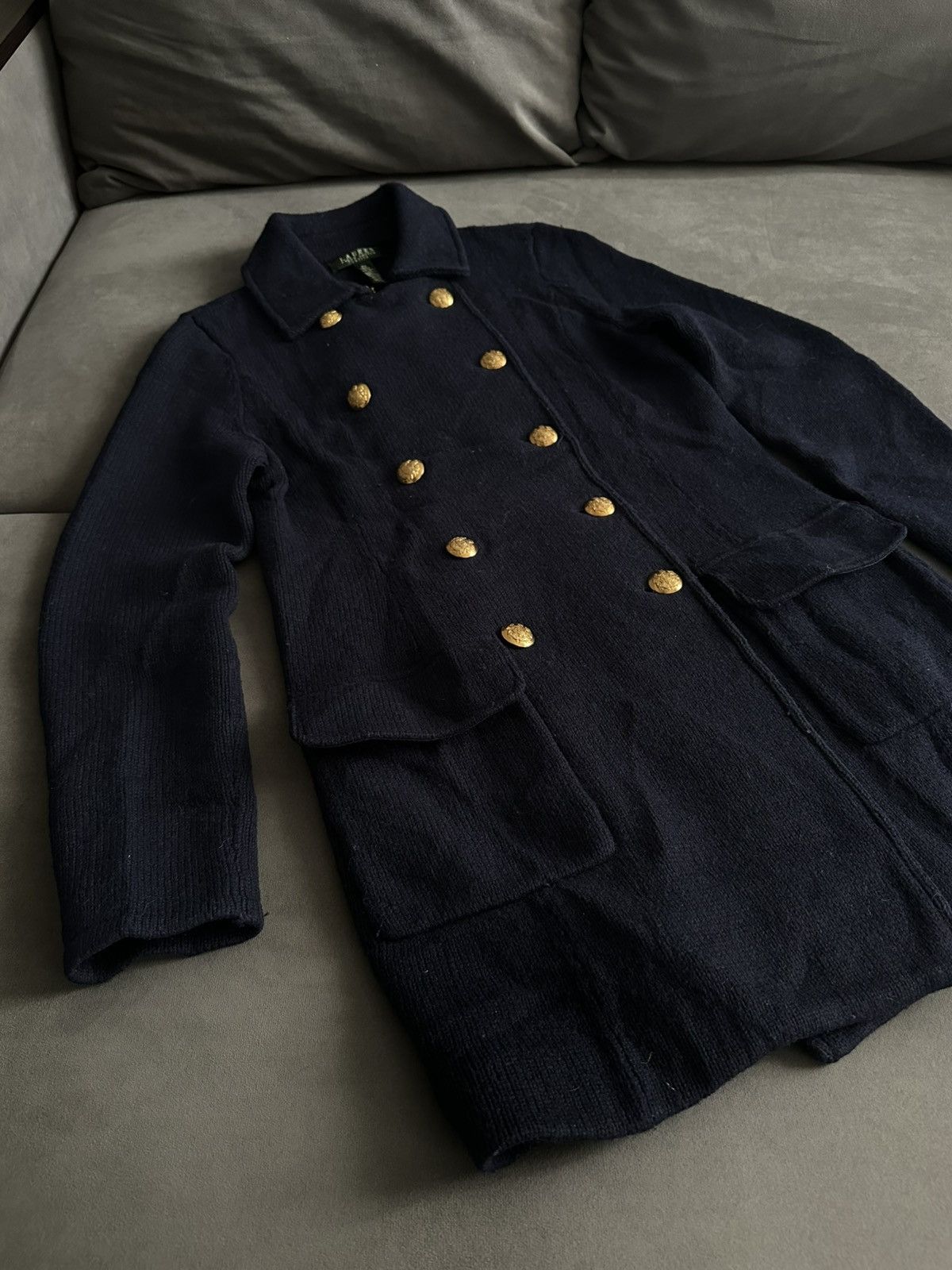 RRL Ralph Lauren 😍Wool Coat Lauren Ralph Lauren Petite Size S / US 4 / IT 40 - 6 Thumbnail