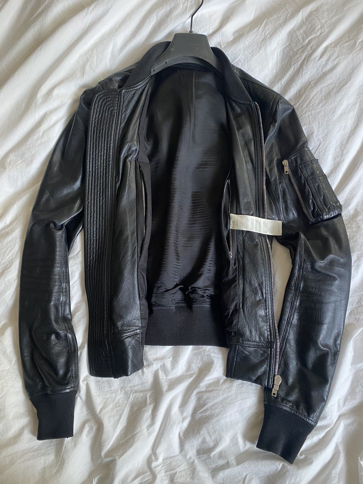 Rick Owens RICK OWENS EXOTIC LEATHER BOMBER Size US M / EU 48-50 / 2 - 3 Thumbnail