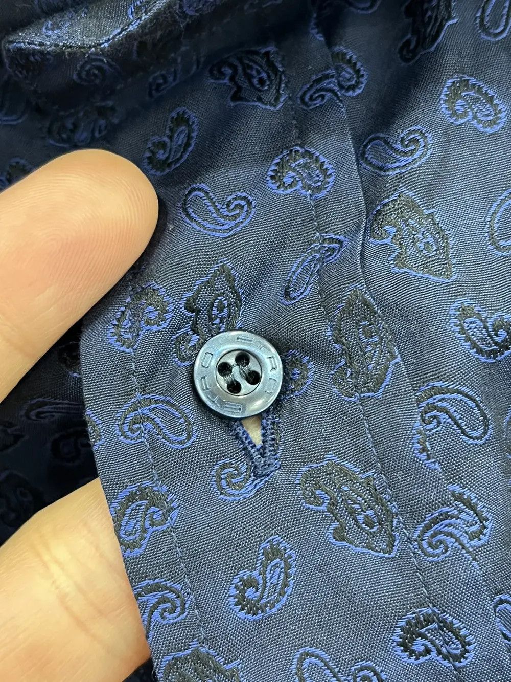 Etro Etro Cotton Printed Button Up Shirt Size US M / EU 48-50 / 2 - 4 Thumbnail