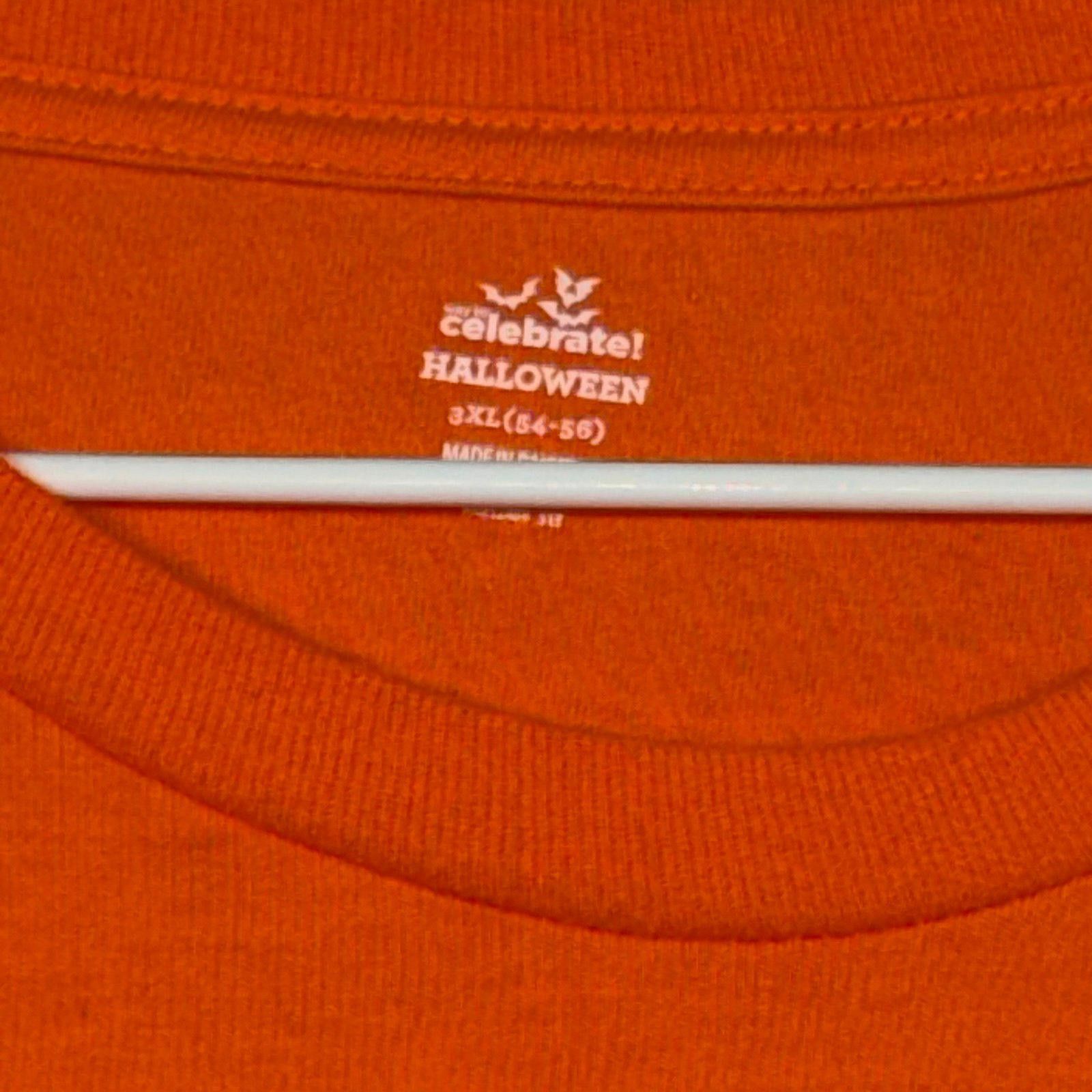Other Celebrate Halloween Pumpkin Face T-Shirt Size 3X Size 3XL / US 20-22 - 3 Thumbnail