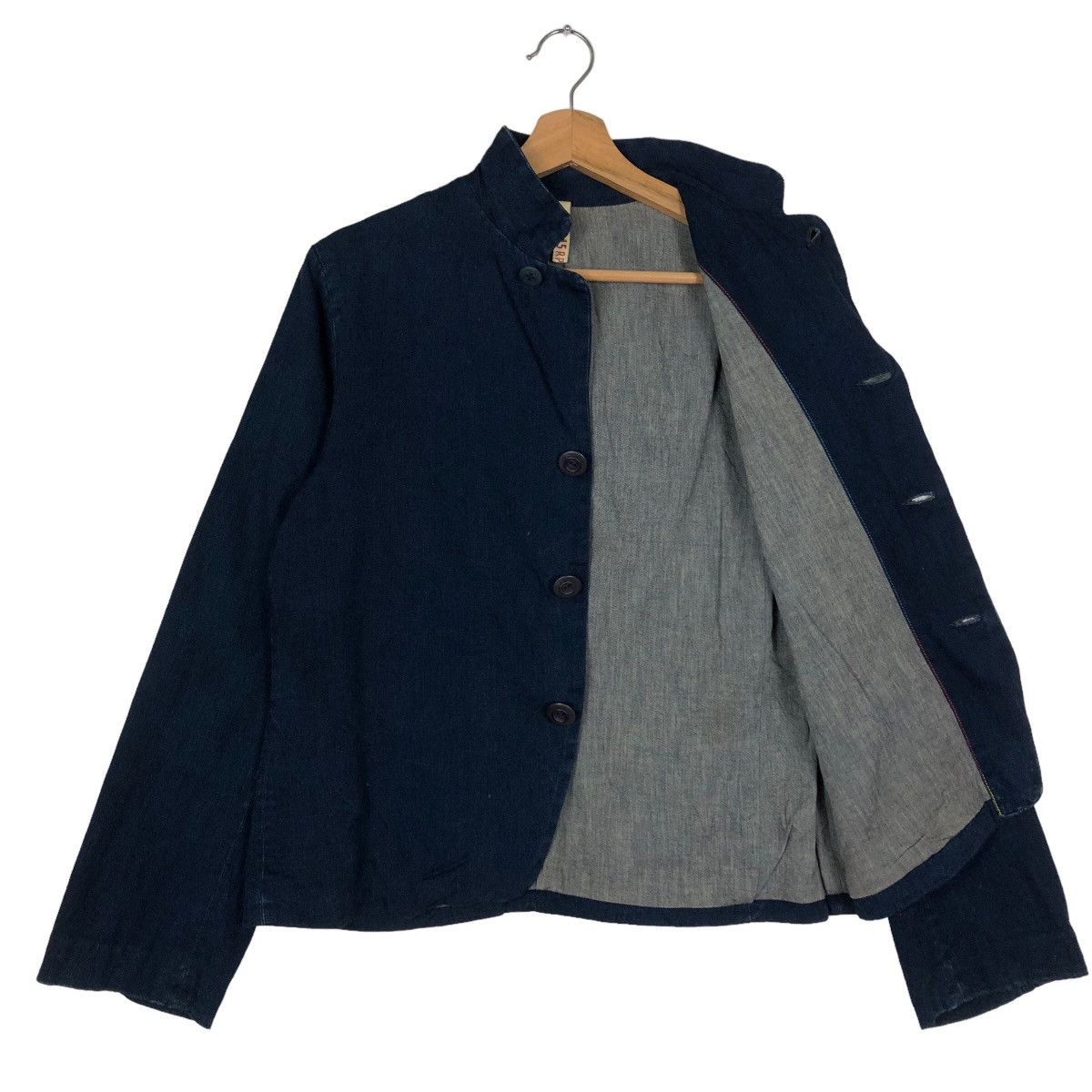 45rpm 🔥Rare Blue Indigo Zipper Jacket 45Rpm Made in Japan Size US M / EU 48-50 / 2 - 8 Thumbnail