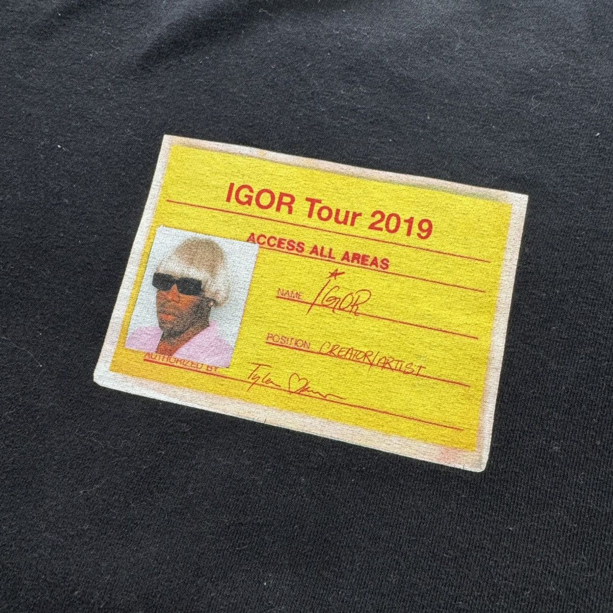 Tyler The Creator Tyler The Creator Igor Tour Tee 2019 Black Size US L / EU 52-54 / 3 - 2 Thumbnail