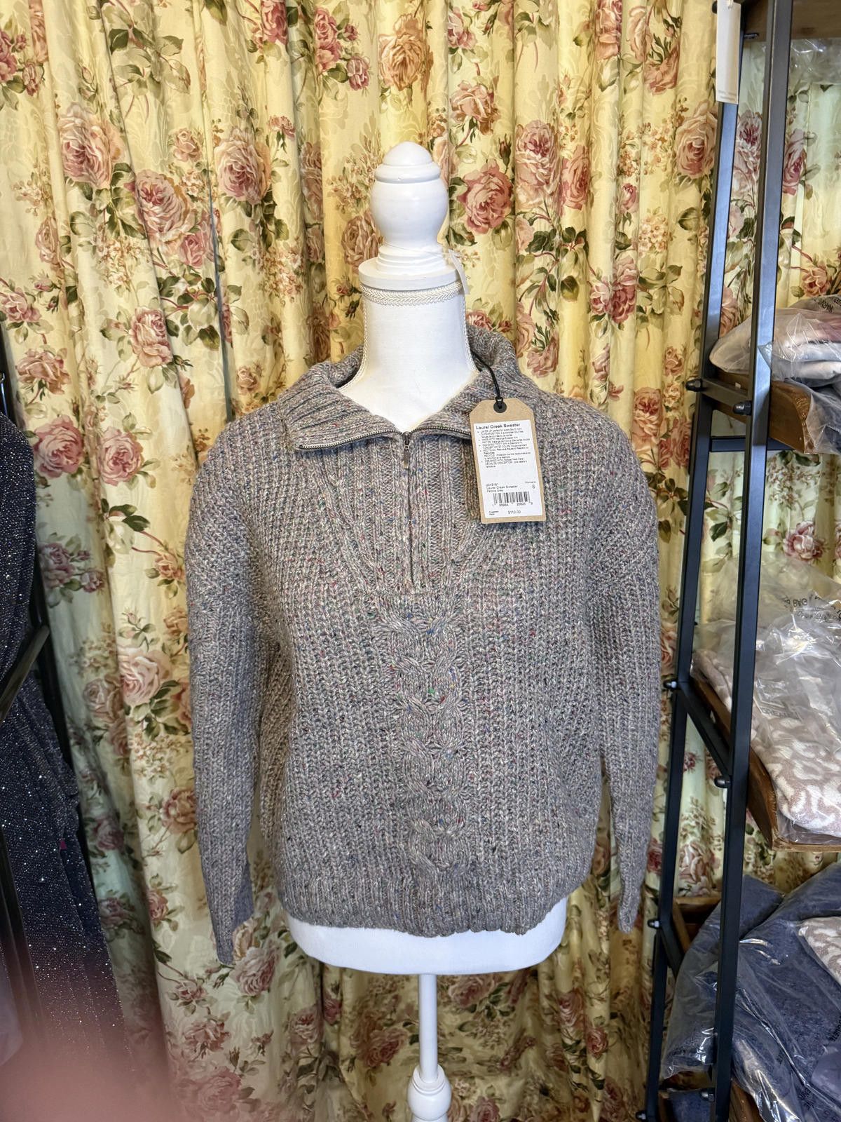 Prana PrAna Laurel Creek Half Zip Sweater - Women's Size Small Size ONE SIZE - 1 Thumbnail