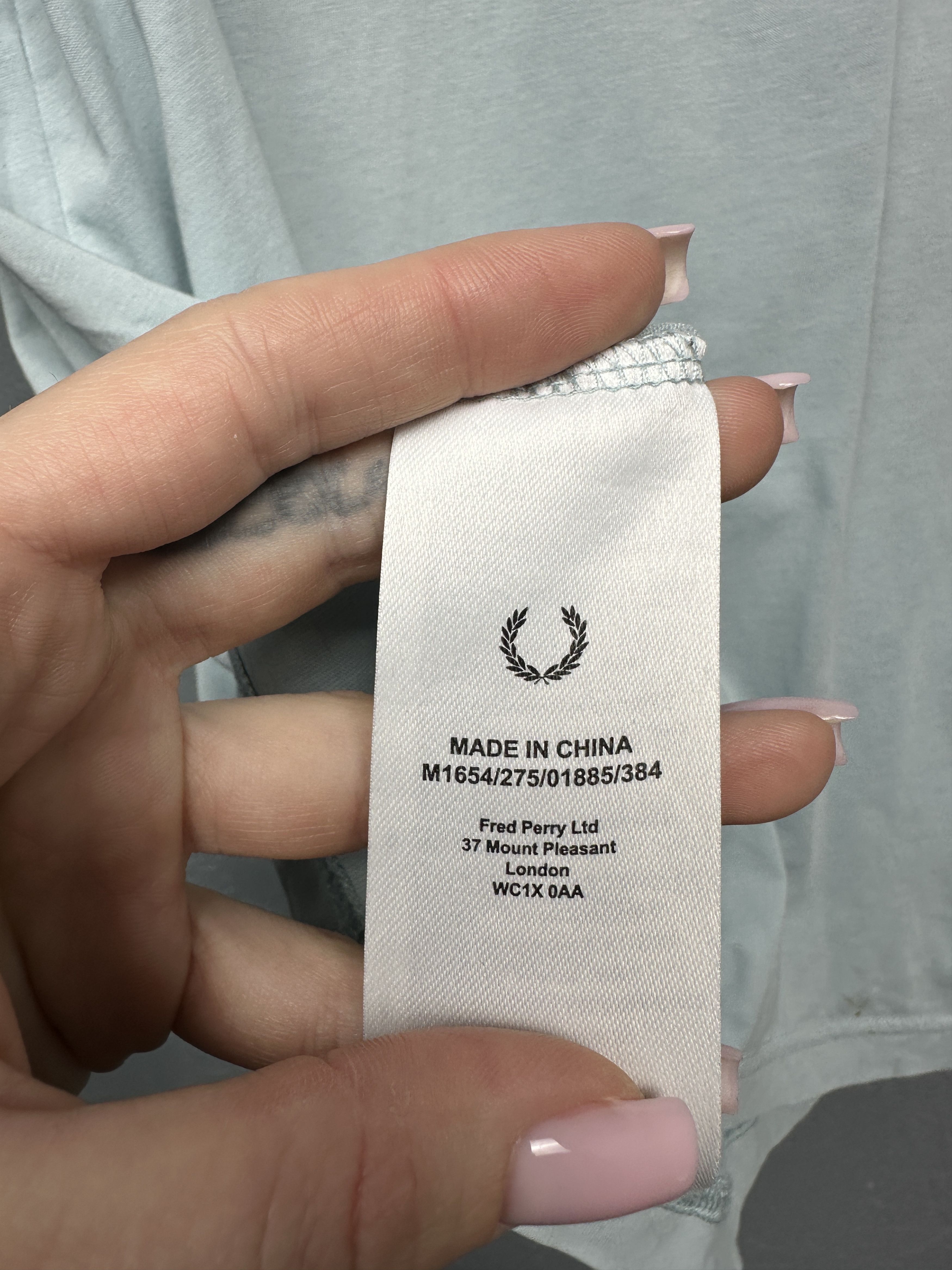 Fred Perry Fred Perry Mens Crew Neck T-Shirt Size US L / EU 52-54 / 3 - 5 Thumbnail