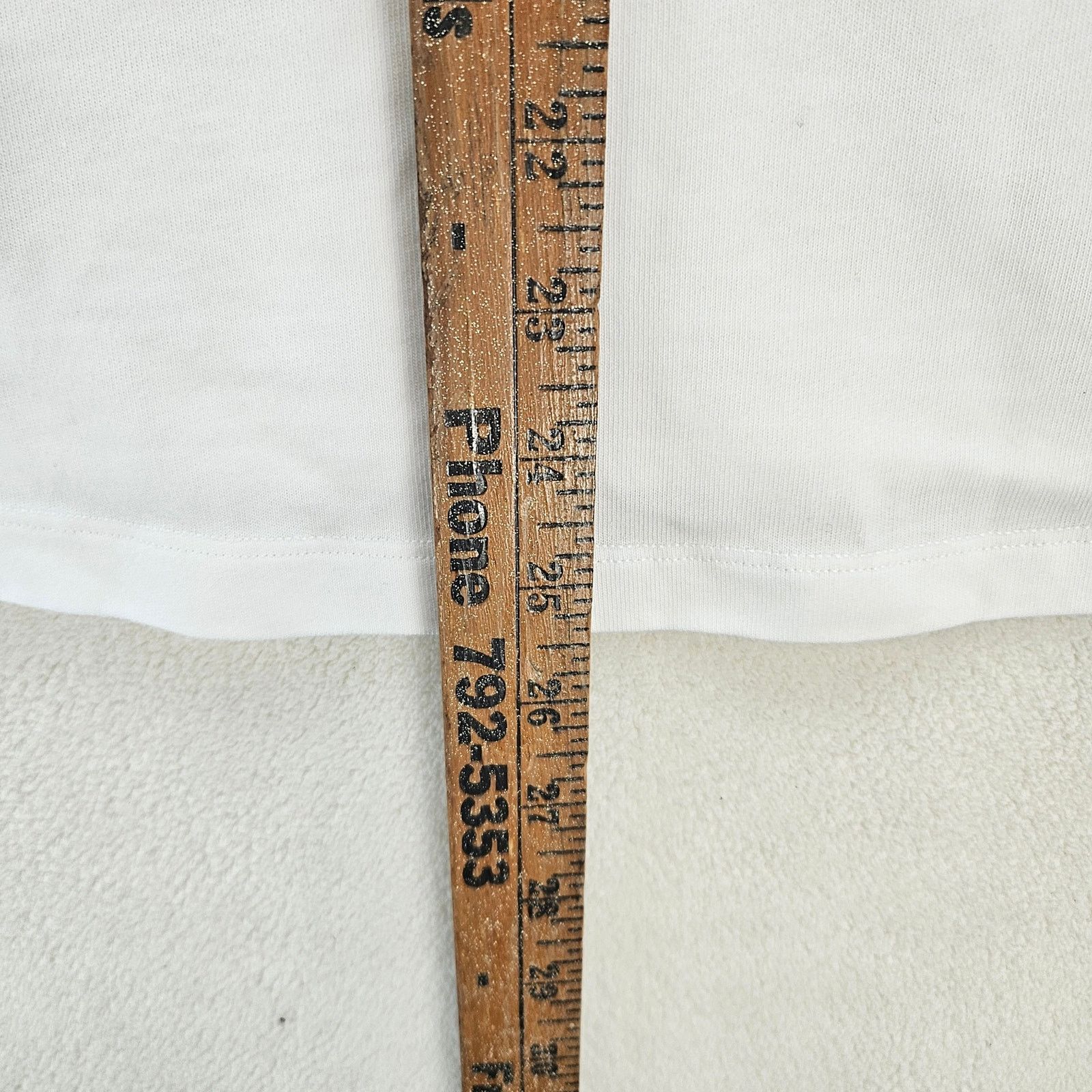 Lululemon LULULEMON WOMEN'S 14 RELAXED FIT COTTON WHITE JERSEY TEE PHX Size XL / US 12-14 / IT 48-50 - 5 Thumbnail