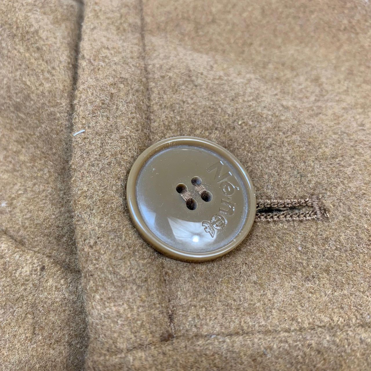 Ne-Net ARCHIVE Issey Miyake Ne-Net Japanese Wood Toggle Duffle Coat Size US L / EU 52-54 / 3 - 13 Thumbnail