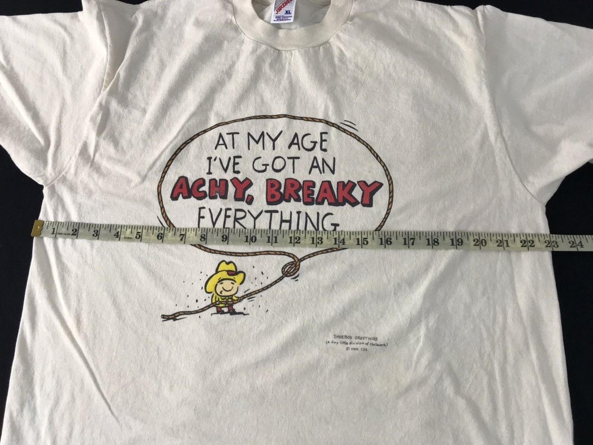 Vintage Shoebox Greeting Division Of Hallmark Humor Tee Size US XL / EU 56 / 4 - 9 Thumbnail