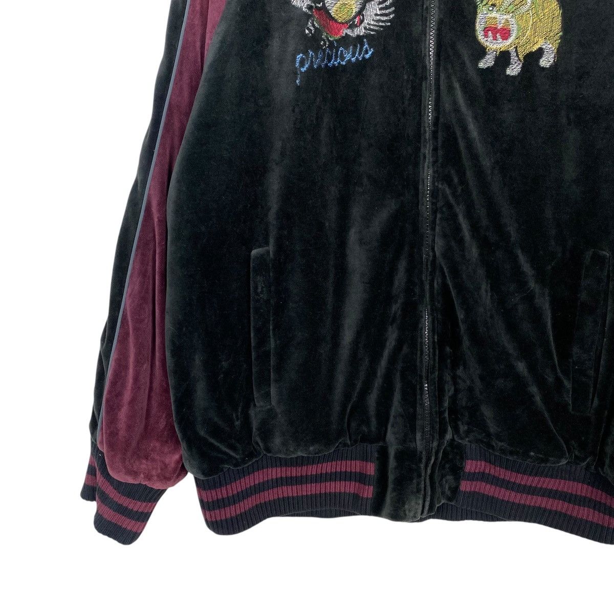 Japanese Brand Drug store velvet sukajan jacket Size US M / EU 48-50 / 2 - 3 Thumbnail