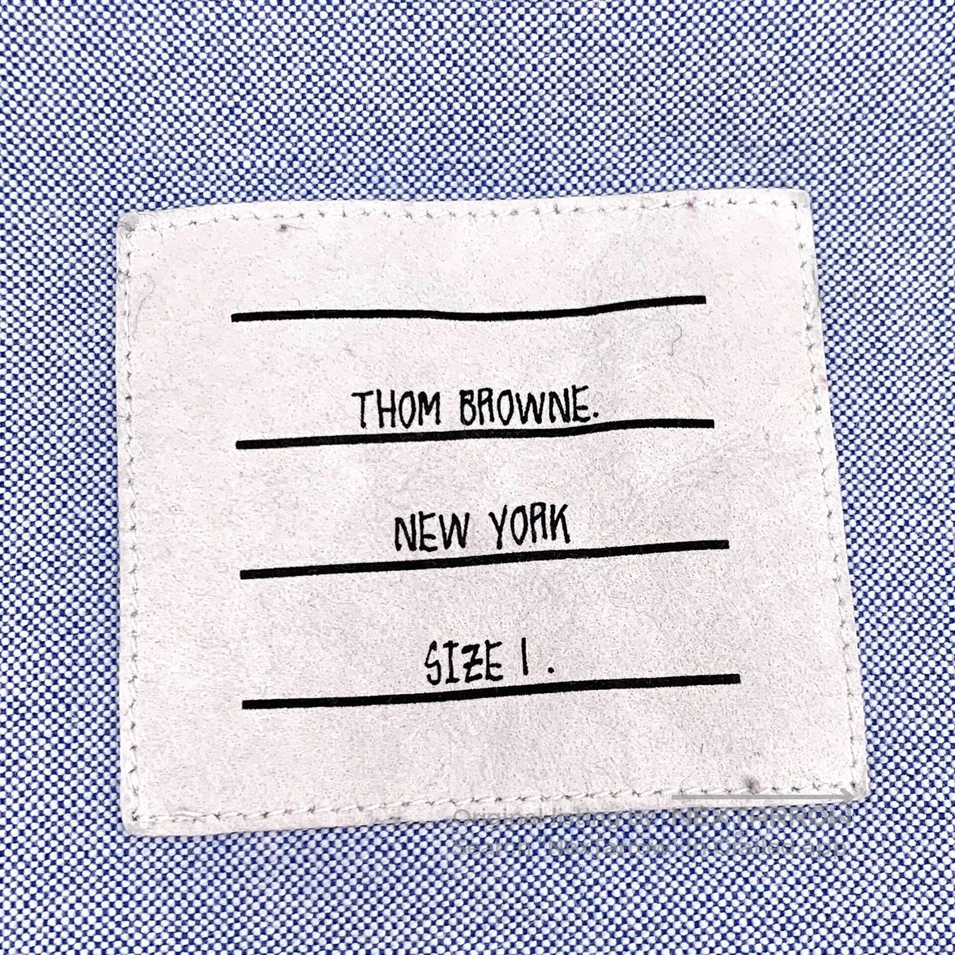 Thom Browne Thom Browne Oxford Cotton Long Sleeve Shirt. Size US S / EU 44-46 / 1 - 6 Thumbnail