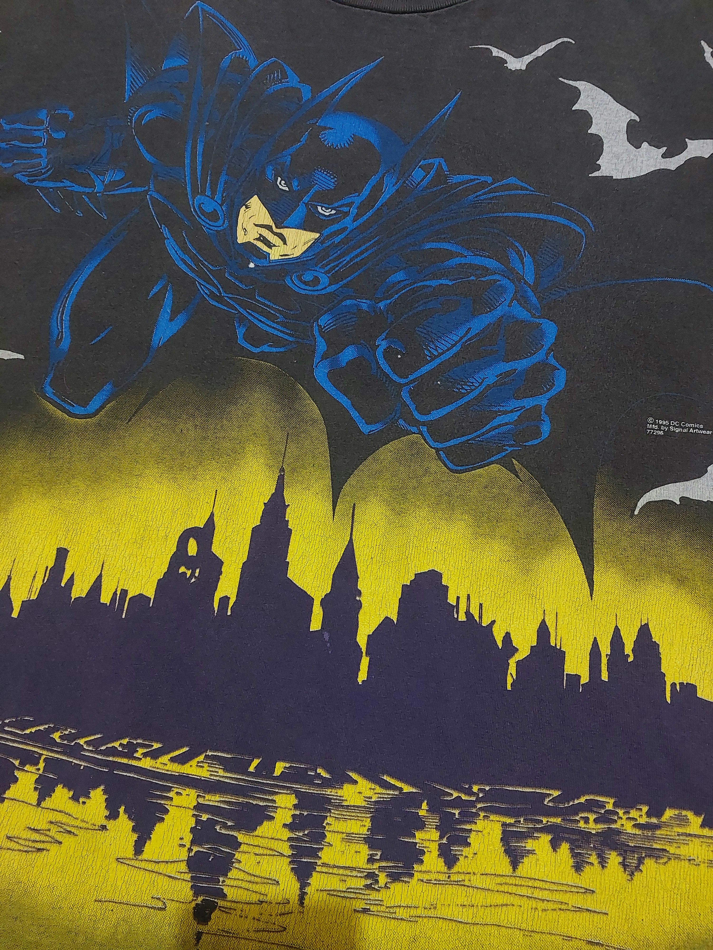 DC Comics × Vintage Vintage 1995 DC Comics, Batman AOP Size US XL / EU 56 / 4 - 2 Thumbnail