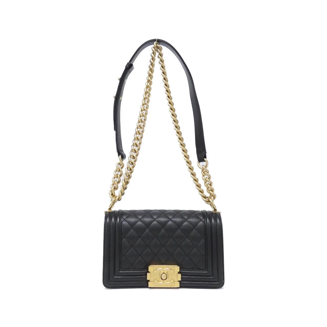 Chanel Chanel Chanel Boy Chanel Grained Calf Shoulder Bag Leather Shoulder Bag 67085 DUTY FREE for USA Size ONE SIZE - 1 Thumbnail