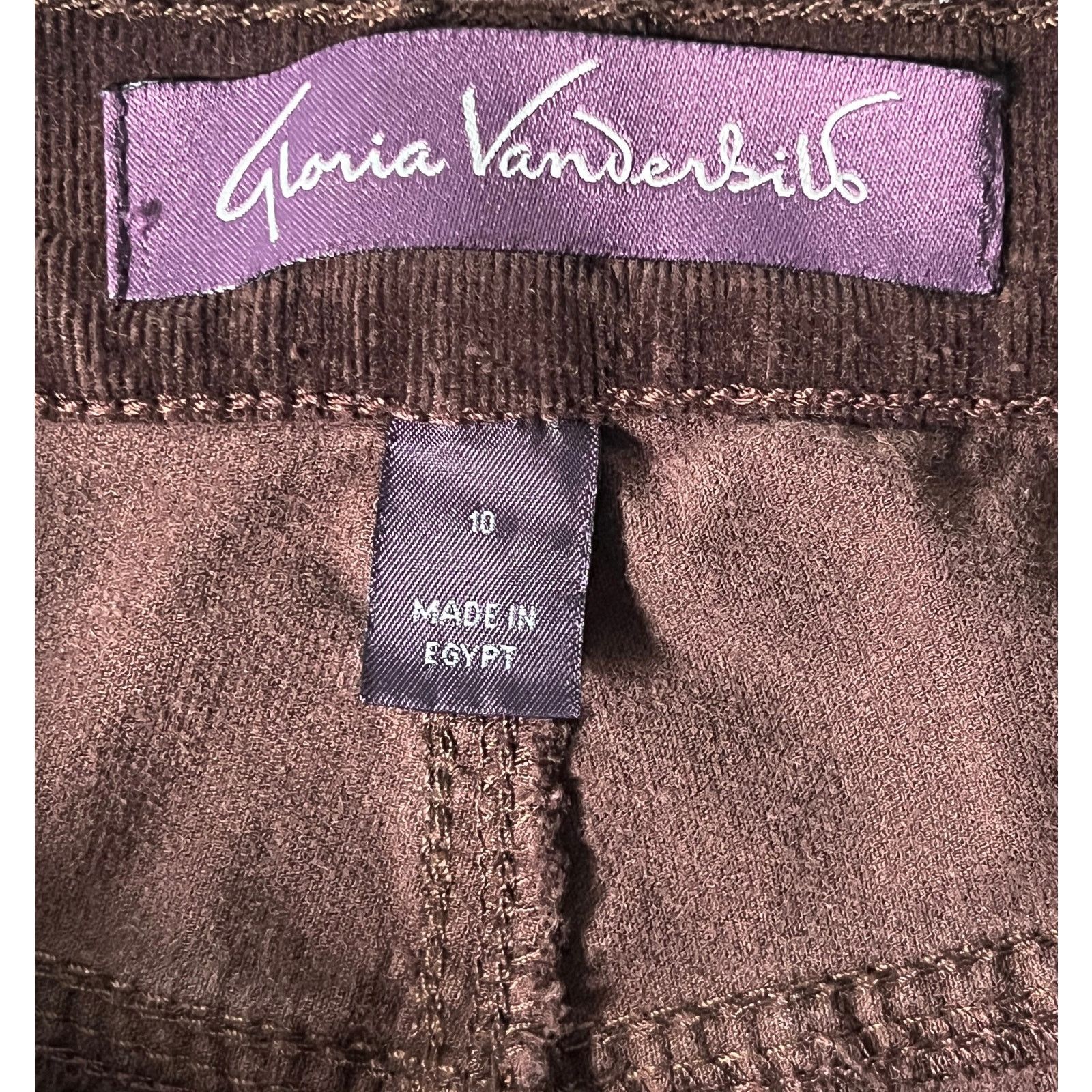 Gloria Vanderbilt Gloria Vanderbilt Amanda Brown Pants Size 10 Size 32" / US 10 / IT 46 - 12 Thumbnail