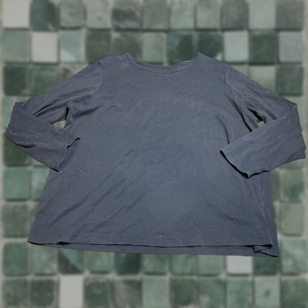 Vintage VINTAGE St. Johns Bay Shirt Top Womens 3X Black Long Sleeve Blouse Pullover Tunic Shirt Women Size XXL / US 16-18 / IT 52-54 - 1 Thumbnail