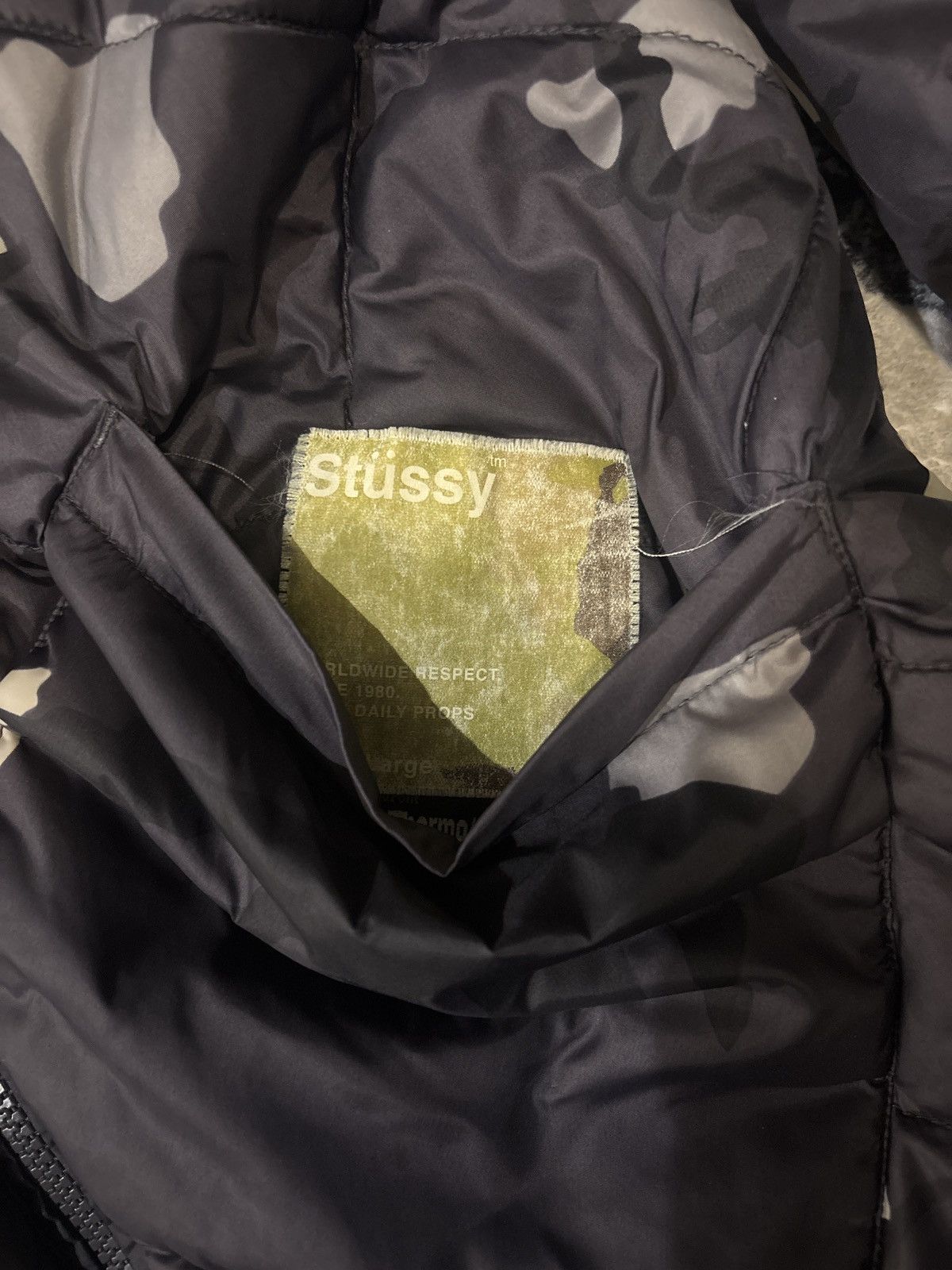 Stussy Stüssy Reversible Quilted Camouflage Jacket Size US L / EU 52-54 / 3 - 9 Thumbnail