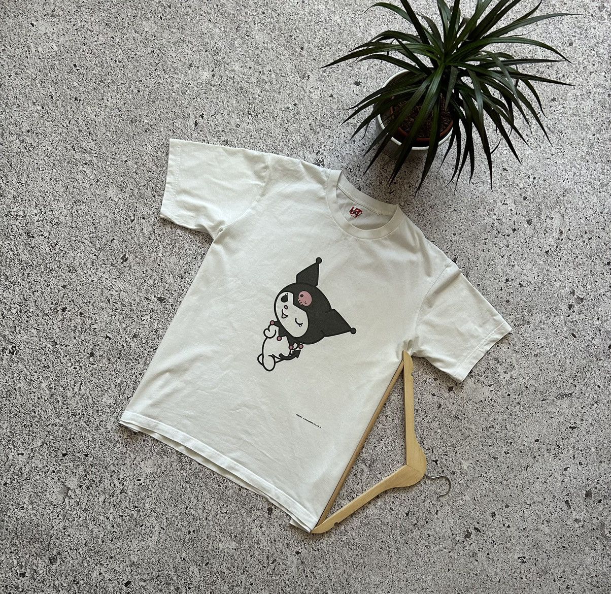 Anime × Japanese Brand × Uniqlo Rare Uniqlo Kuromi Sanrio 2024 Japanese T-Shirt Y2K Hype Size US XL / EU 56 / 4 - 1 Thumbnail