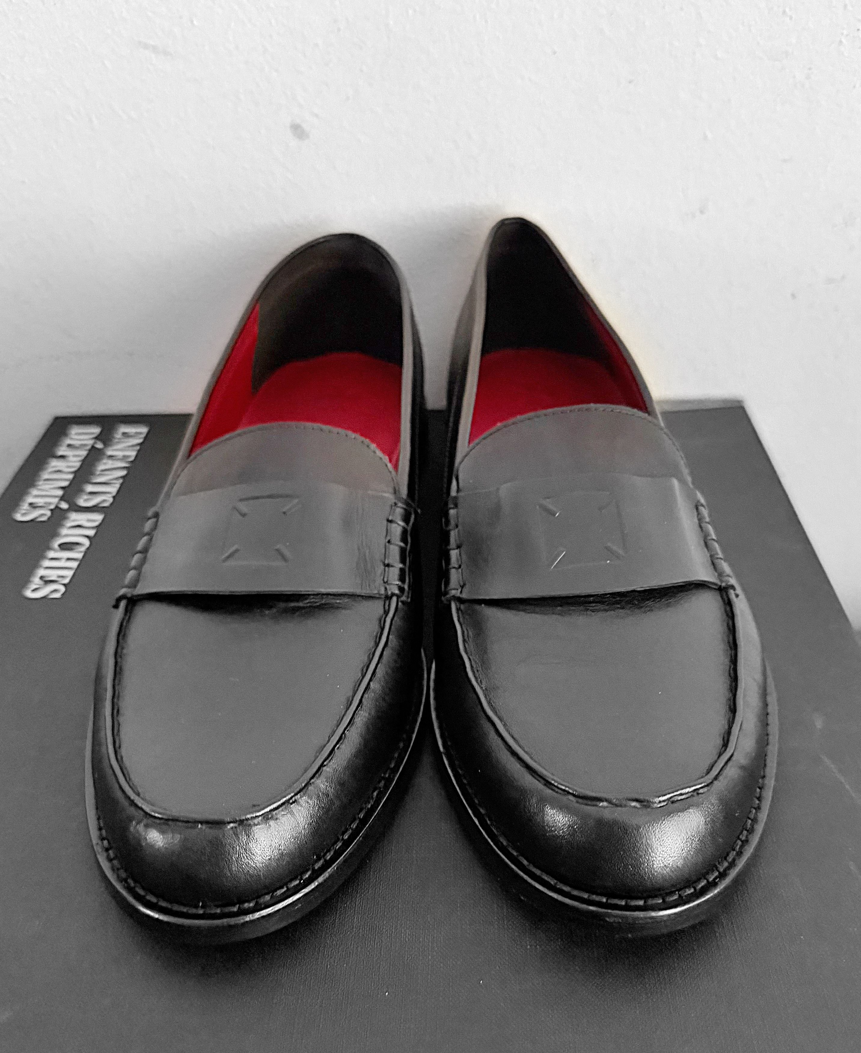 Enfants Riches Deprimes Runway SS'25 Glazed Cross Penny Loafers Size US 9 / EU 42 - 9 Thumbnail