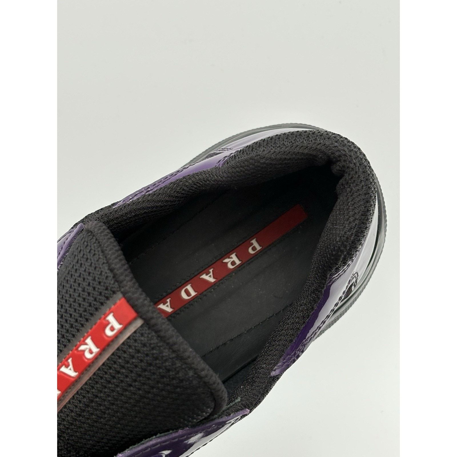 Prada Prada Americas Cup ' Violet Black ' | SUPER CLEAN! Size US 9 / EU 42 - 6 Thumbnail