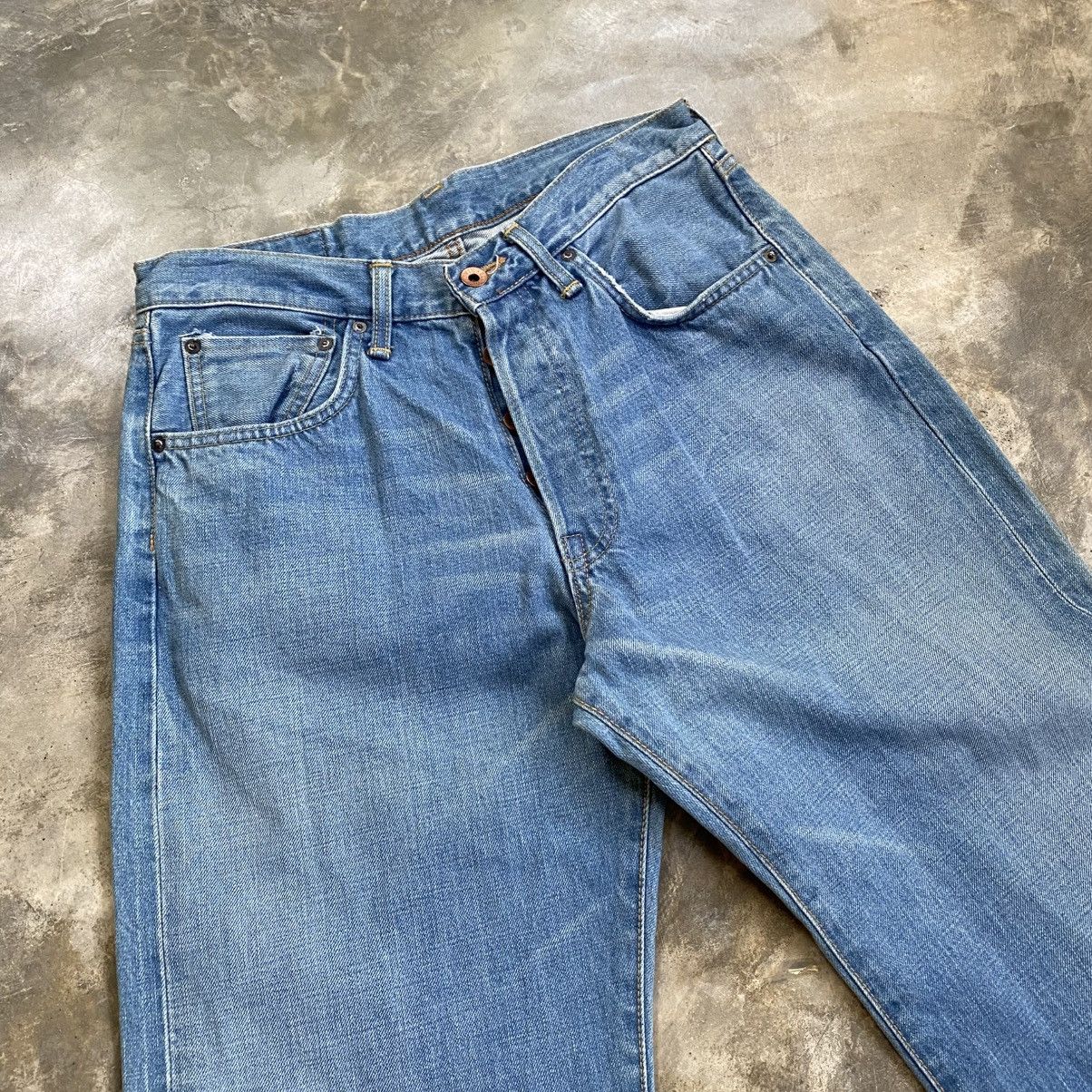Edwin Edwin 505X Selvedge Straight Pants Jeans Size US 29 - 4 Thumbnail