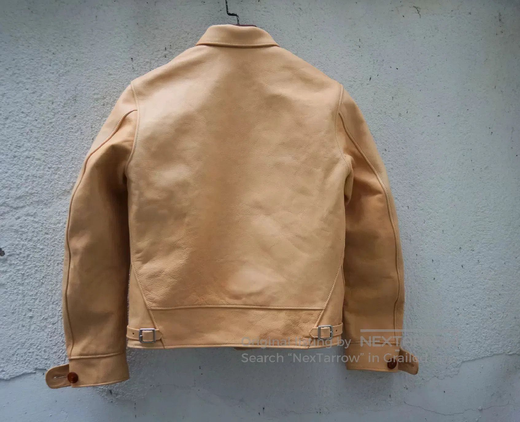 Mister Freedom MISTER FREEDOM Campus Leather Jacket. Size US M / EU 48-50 / 2 - 5 Thumbnail