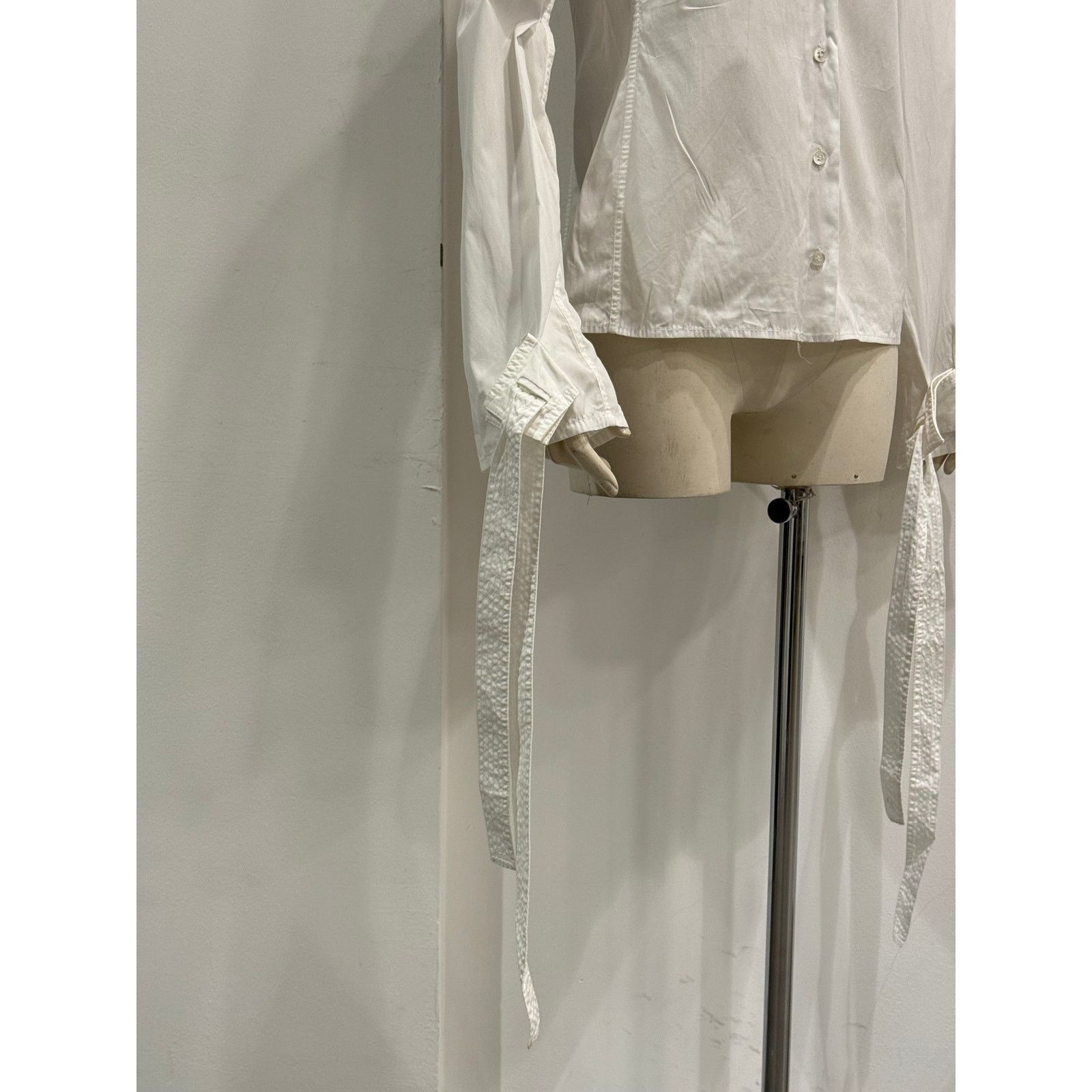 Gucci S/S2003 Gucci by Tom Ford sleeves strap shirt Size M / US 6-8 / IT 42-44 - 4 Thumbnail