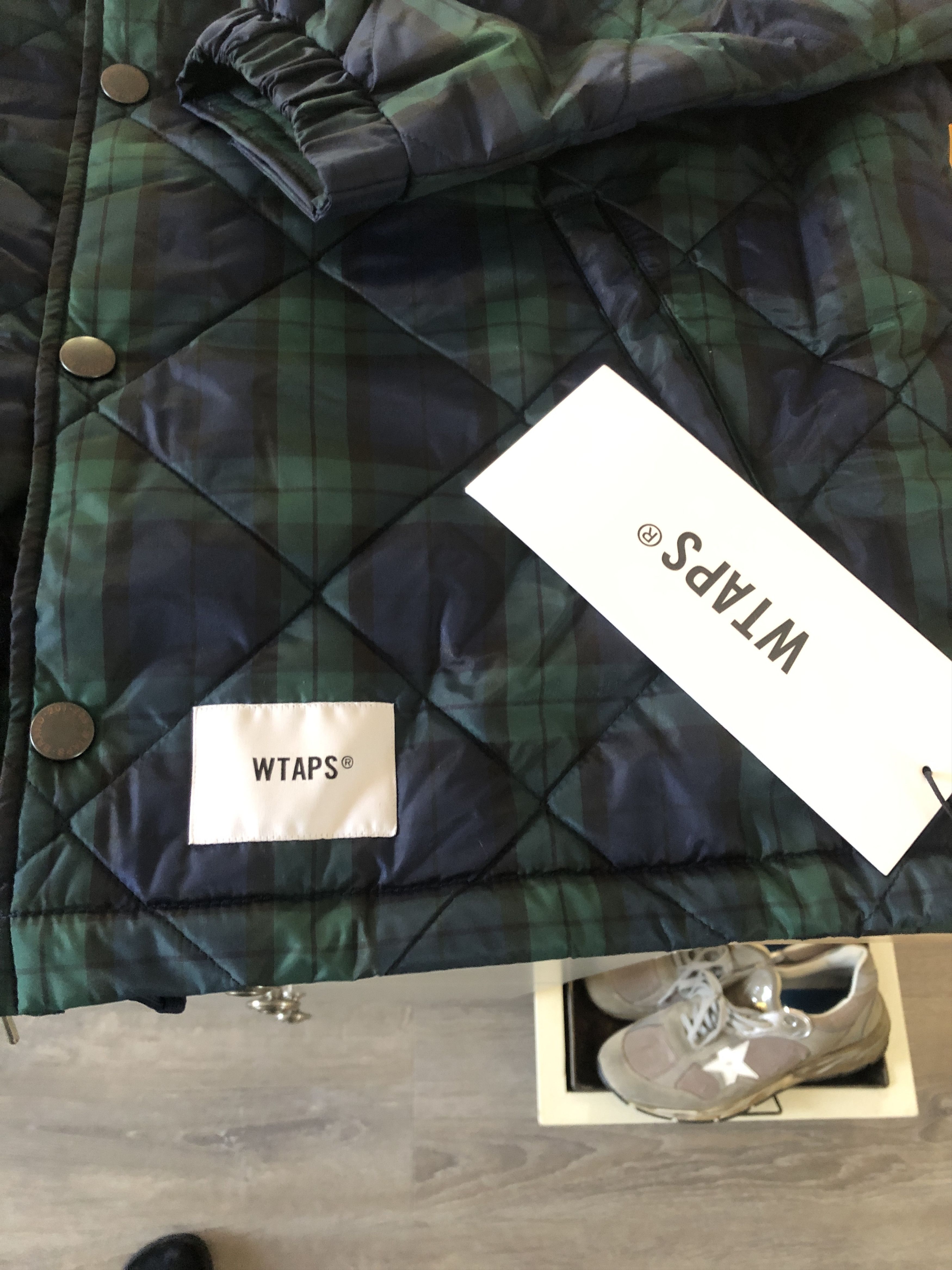 Wtaps WTAPS Taffeta Quilted Chief Blackwatch Plaid Size 3 Jacket Size US L / EU 52-54 / 3 - 6 Thumbnail