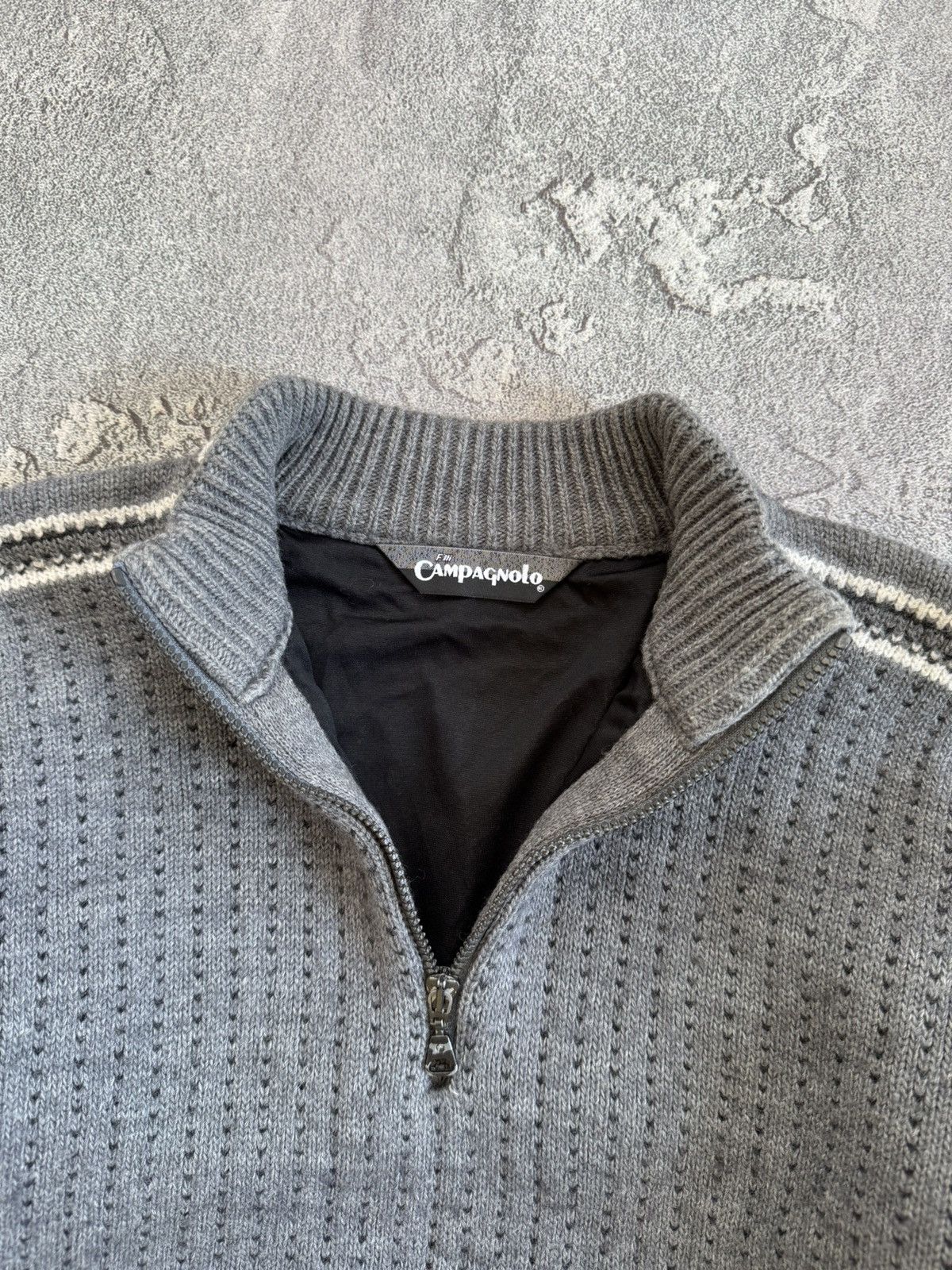 Moods of Norway F.LLI Campagnolo 1/4 zip sweater knitwear jumper pullover Size US M / EU 48-50 / 2 - 8 Thumbnail