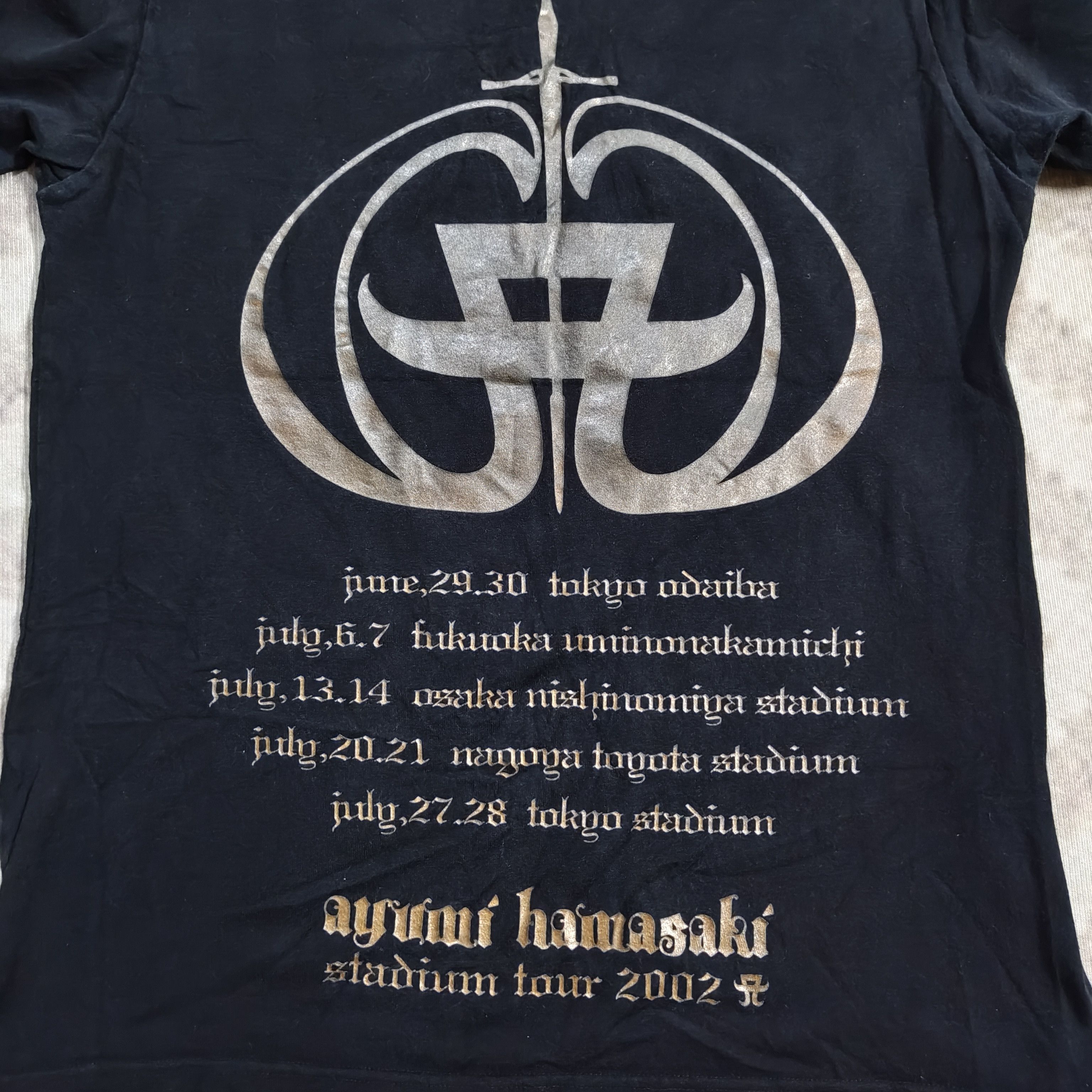 Band Tees Vintage 2002 J-Pop AYUMI HAMASAKI Tour Tshirt Size US L / EU 52-54 / 3 - 4 Thumbnail