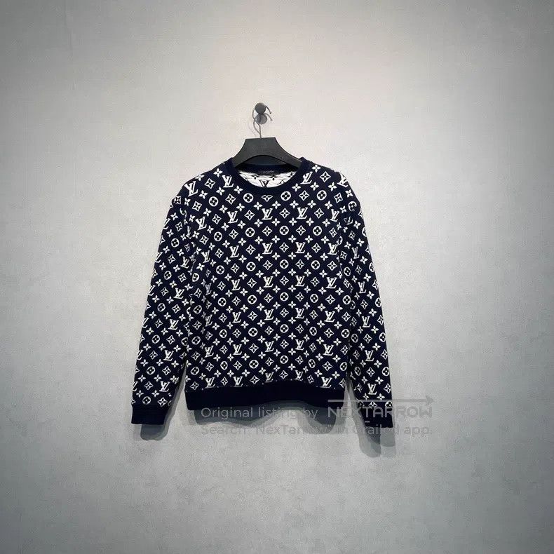 Louis Vuitton Louis Vuitton Full logo sweatshirt Size US L / EU 52-54 / 3 - 1 Thumbnail