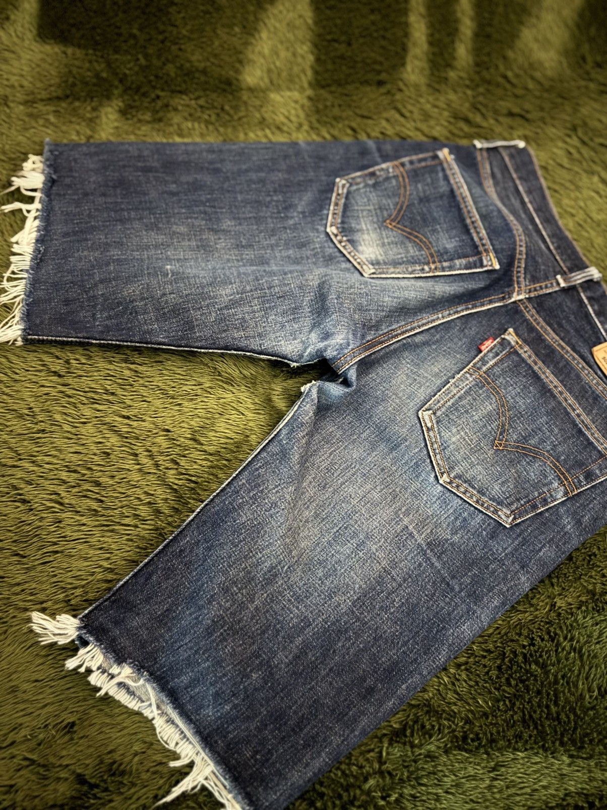Levi's [W31] Levi’s 501XX Japan Release Cutoff Wash Denim Shorts Size US 31 - 9 Thumbnail